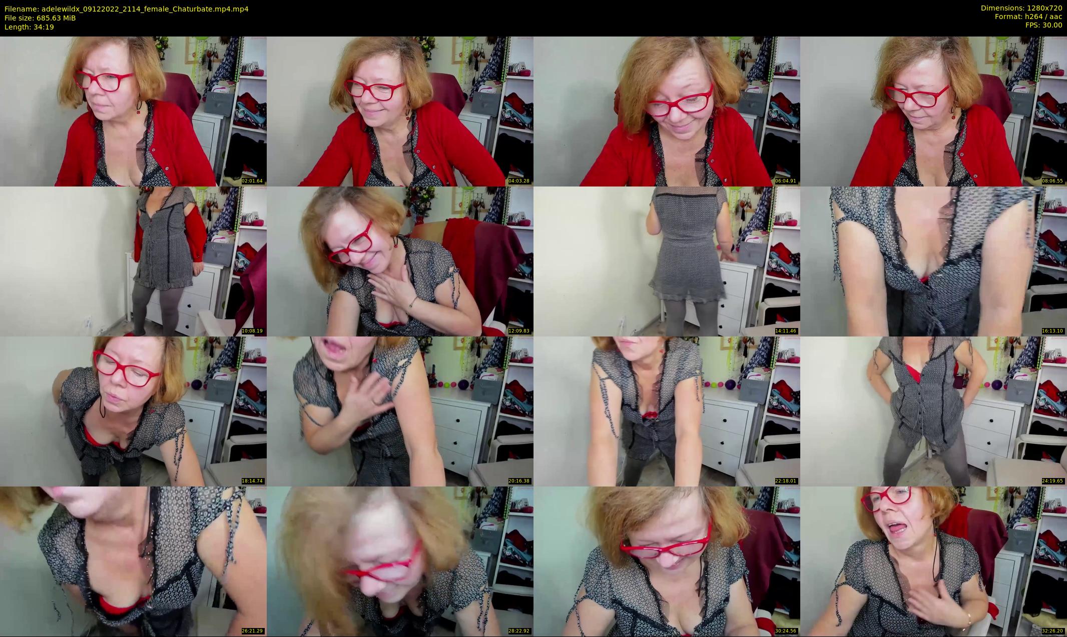 adelewildx — 35 minute Chaturbate female cam show recording, 720p, Dec 9, 2022