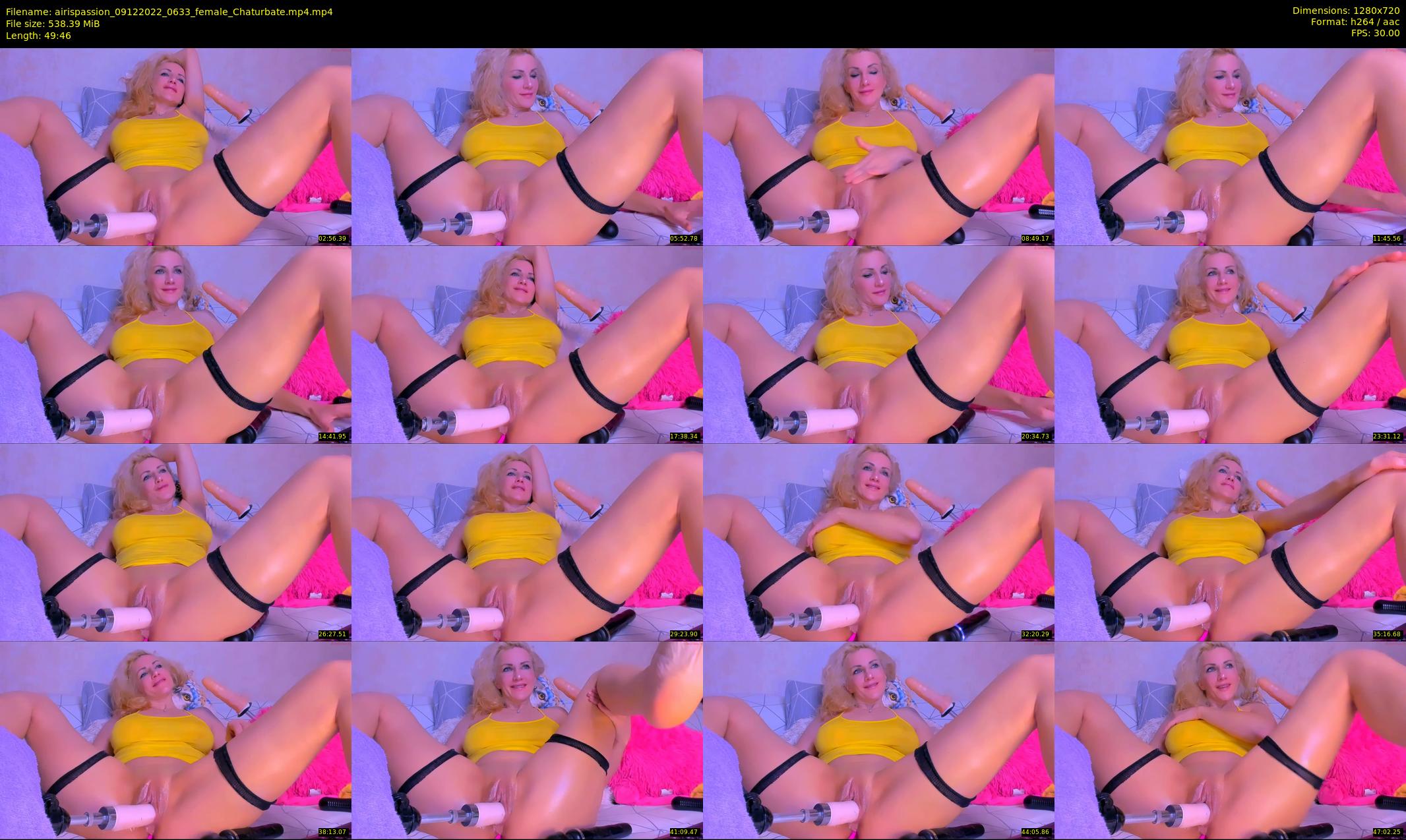 airispassion — 50 minute Chaturbate female cam show recording, 720p, Dec 9, 2022