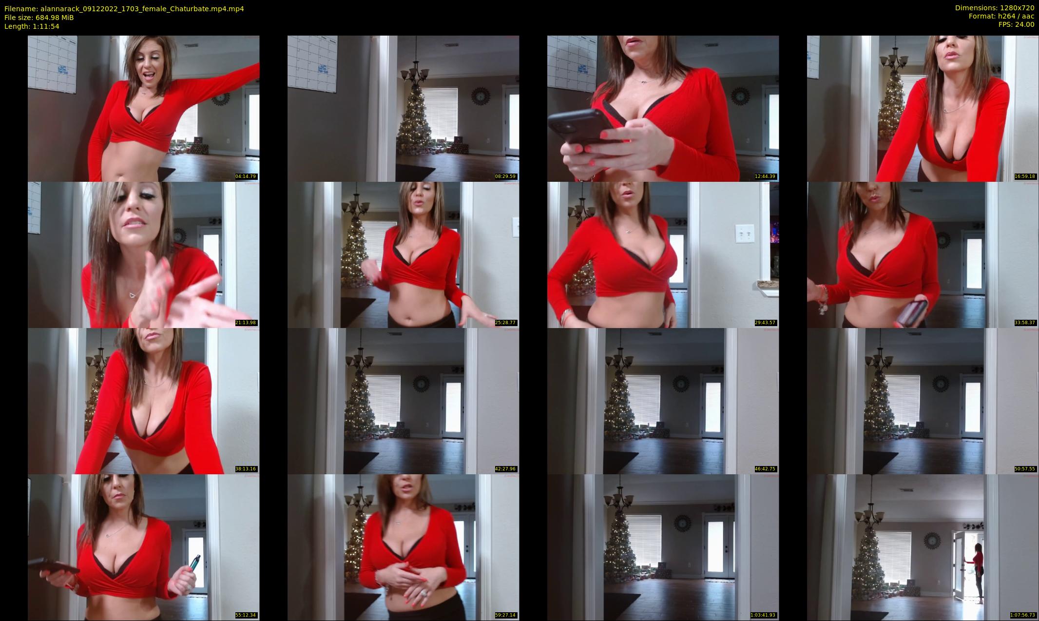 alannarack — 72 minute Chaturbate female cam show recording, 720p, Dec 9, 2022
