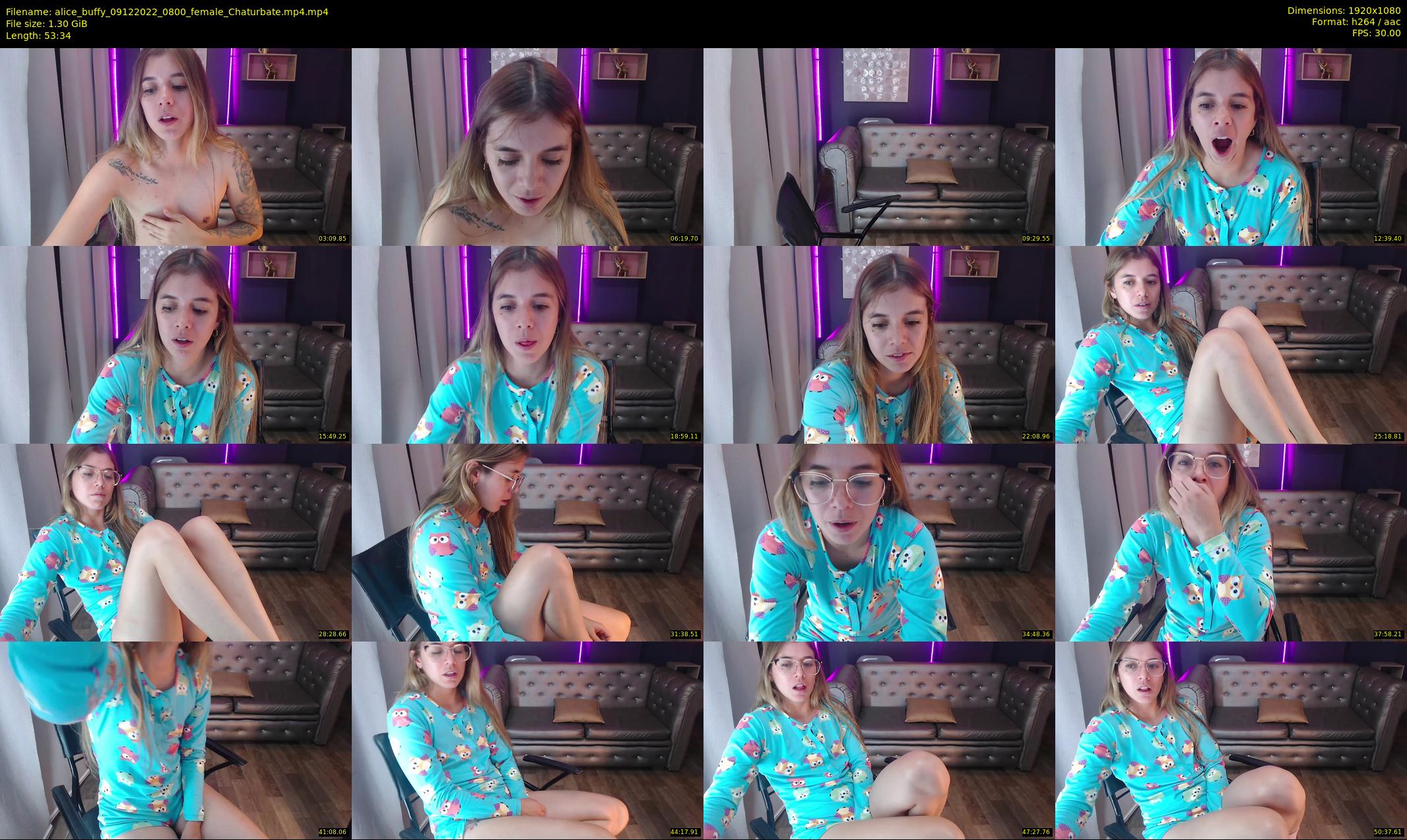 alice_buffy — 54 minute Chaturbate female cam show recording, 1080p, Dec 9, 2022