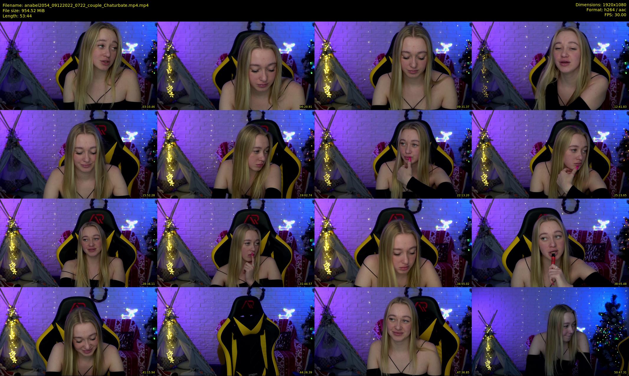 anabel2054 — 54 minute Chaturbate female cam show recording, 1080p, Dec 9, 2022