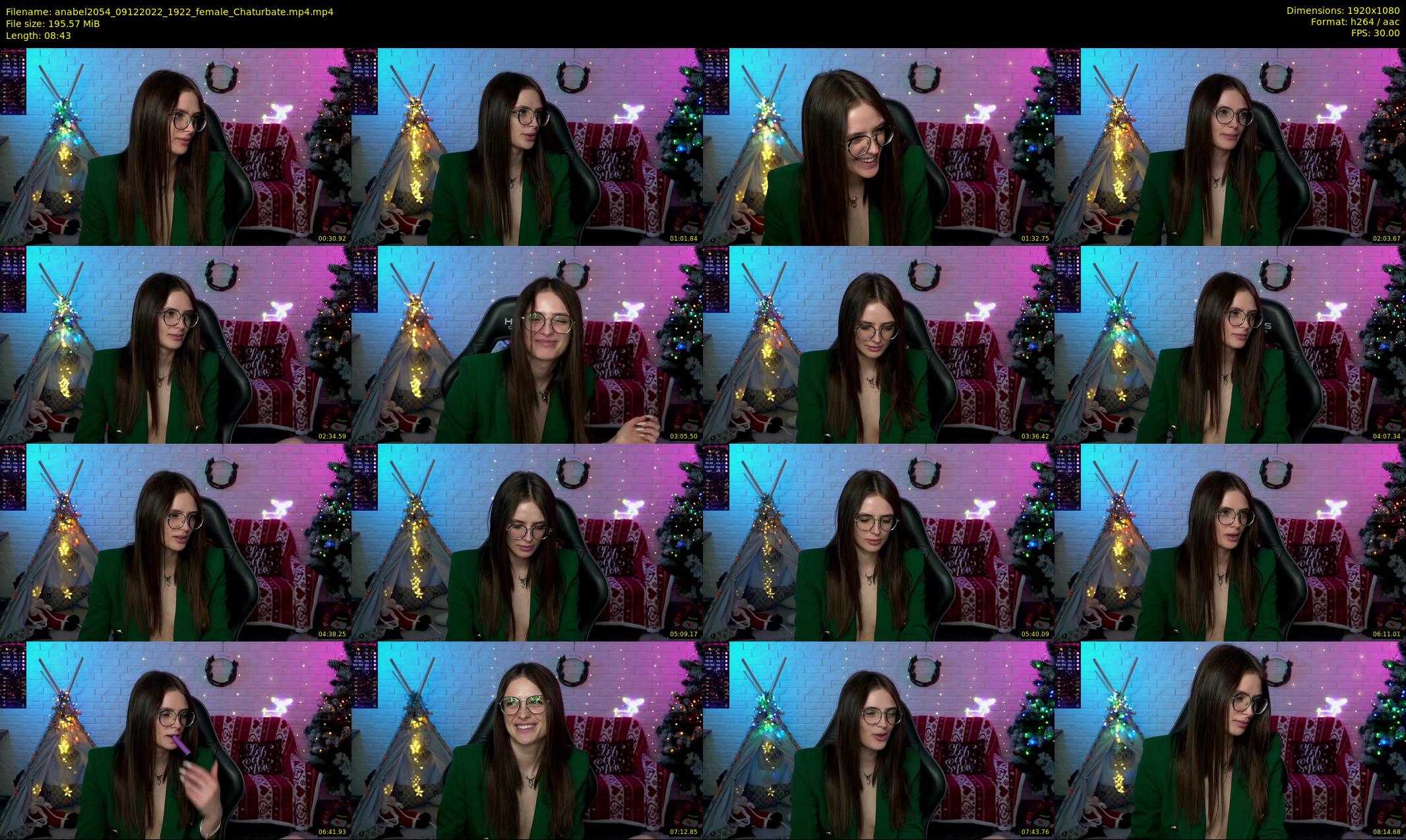 anabel2054 — 9 minute Chaturbate female cam show recording, 1080p, Dec 9, 2022