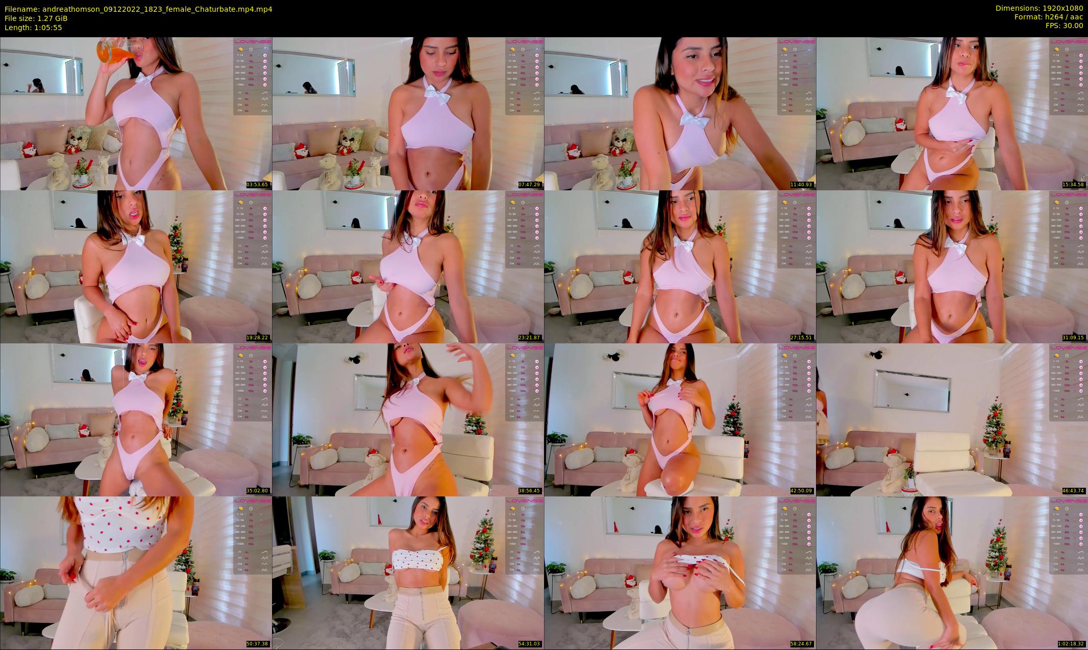 andreathomson — 66 minute Chaturbate female cam show recording, 1080p, Dec 9, 2022