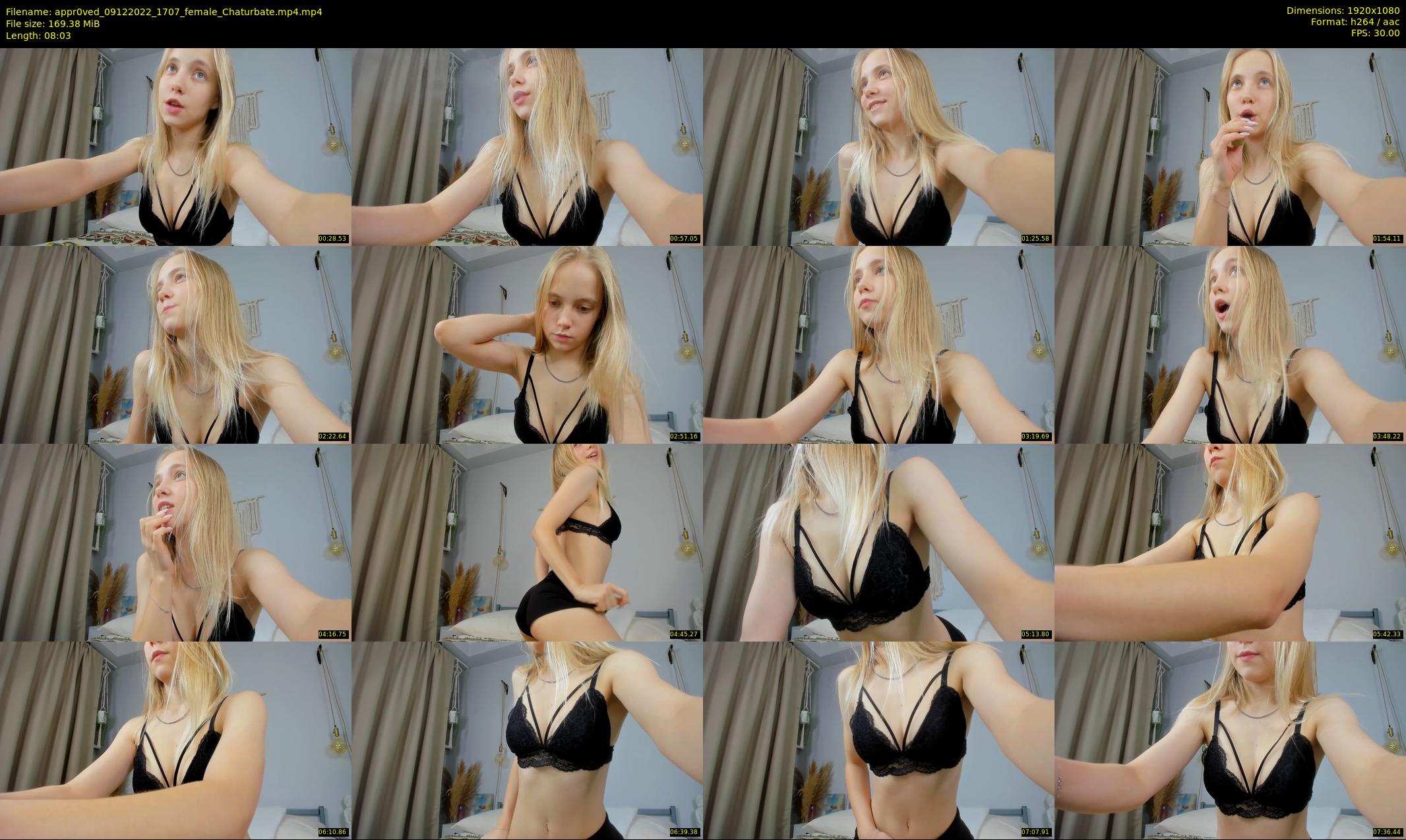 appr0ved — 9 minute Chaturbate female cam show recording, 1080p, Dec 9, 2022