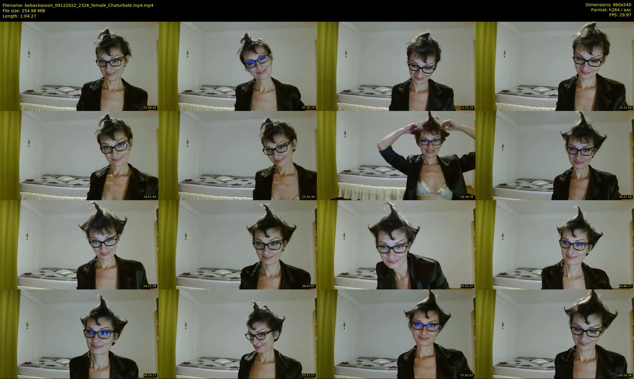 bebacksooon — 65 minute Chaturbate female cam show recording, 480p, Dec 9, 2022