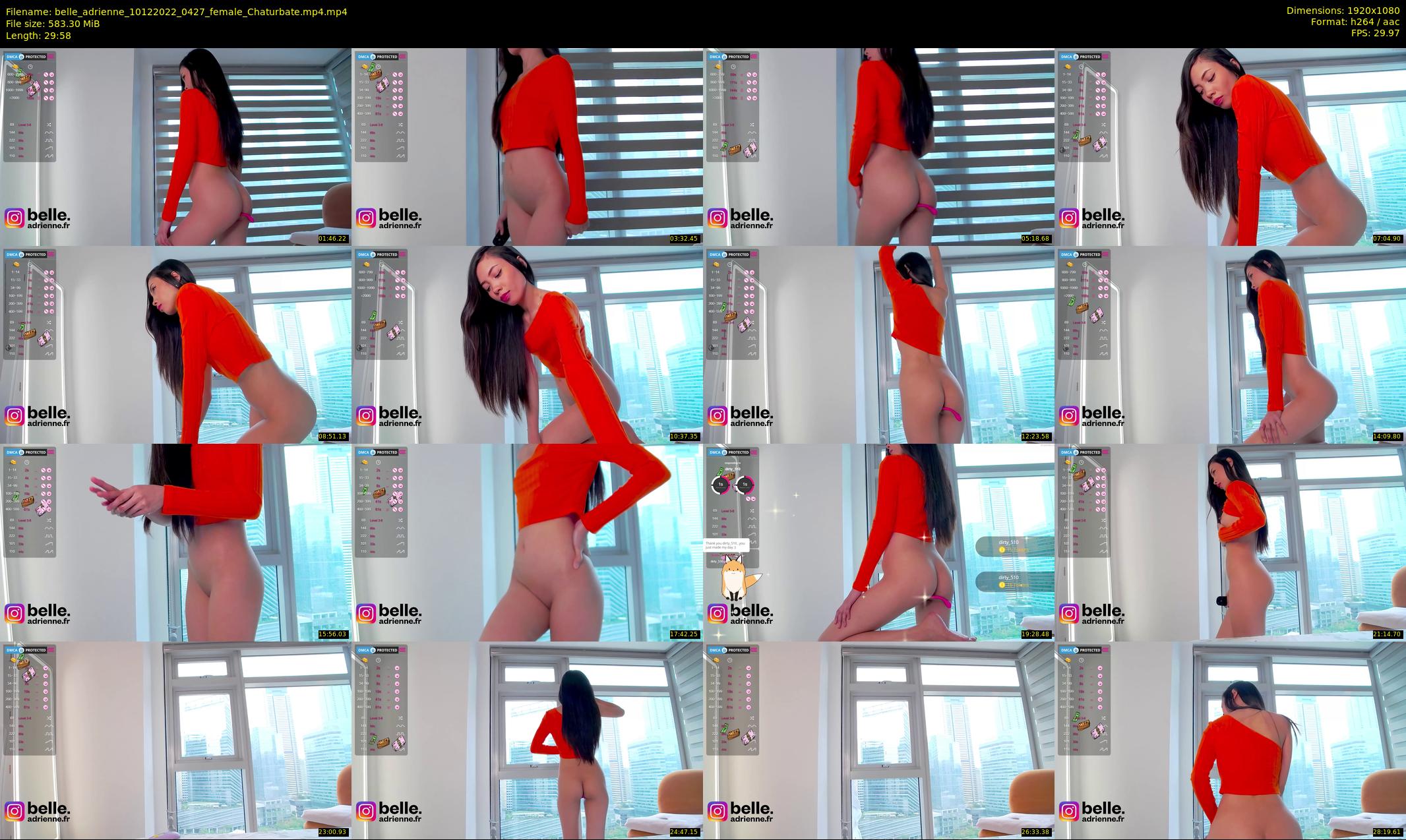 belle_adrienne — 30 minute Chaturbate couple cam show recording, 1080p, Dec 10, 2022