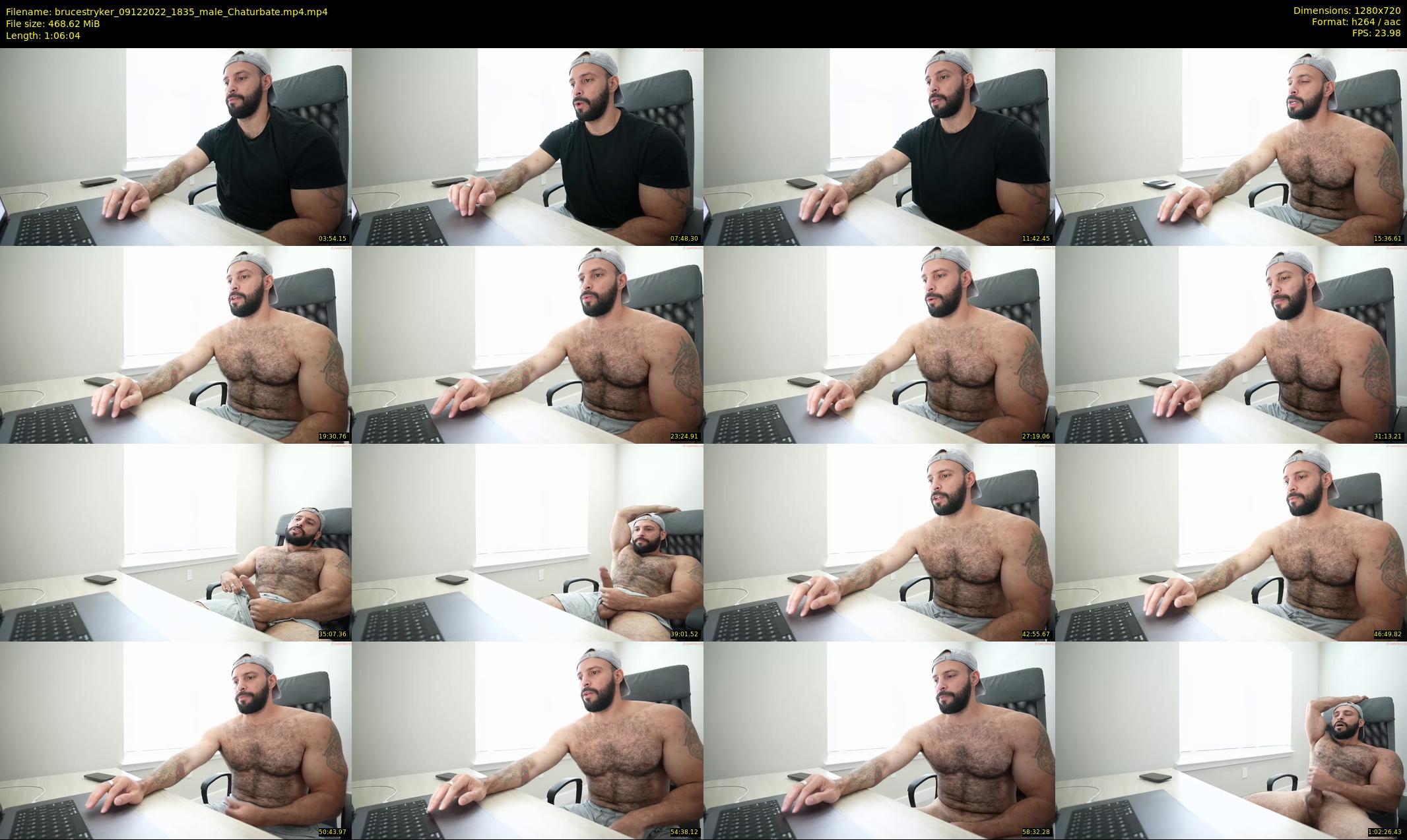 brucestryker — 67 minute Chaturbate male cam show recording, 720p, Dec 9, 2022