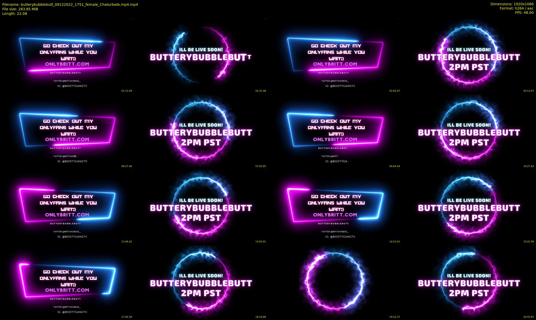 butterybubblebutt — 23 minute Chaturbate couple cam show recording, 1080p, Dec 9, 2022
