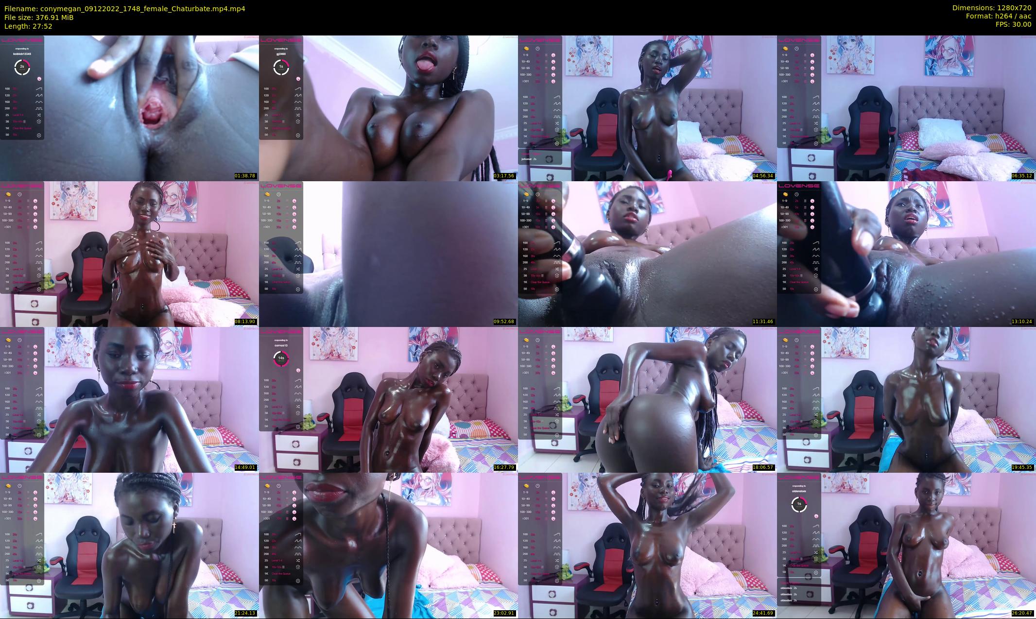 conymegan — 28 minute Chaturbate female cam show recording, 720p, Dec 9, 2022