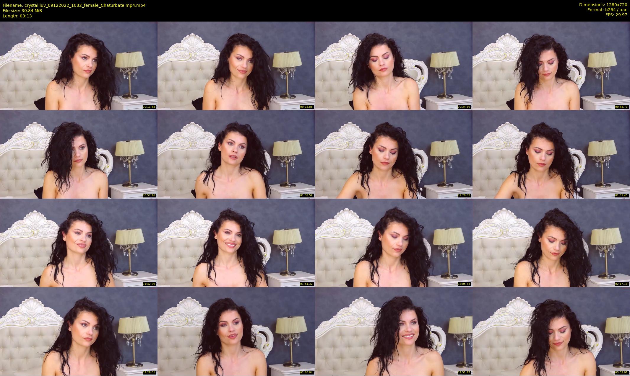 crystallluv — 4 minute Chaturbate female cam show recording, 720p, Dec 9, 2022