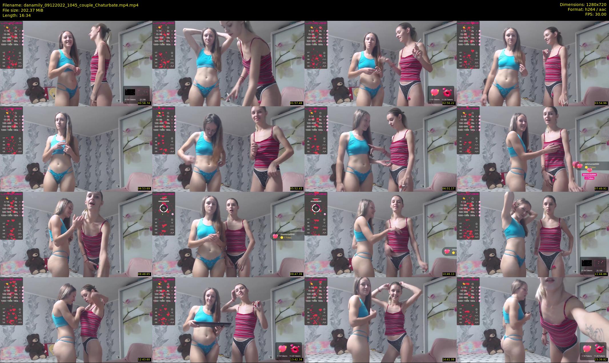 danamily — 17 minute Chaturbate female cam show recording, 720p, Dec 9, 2022