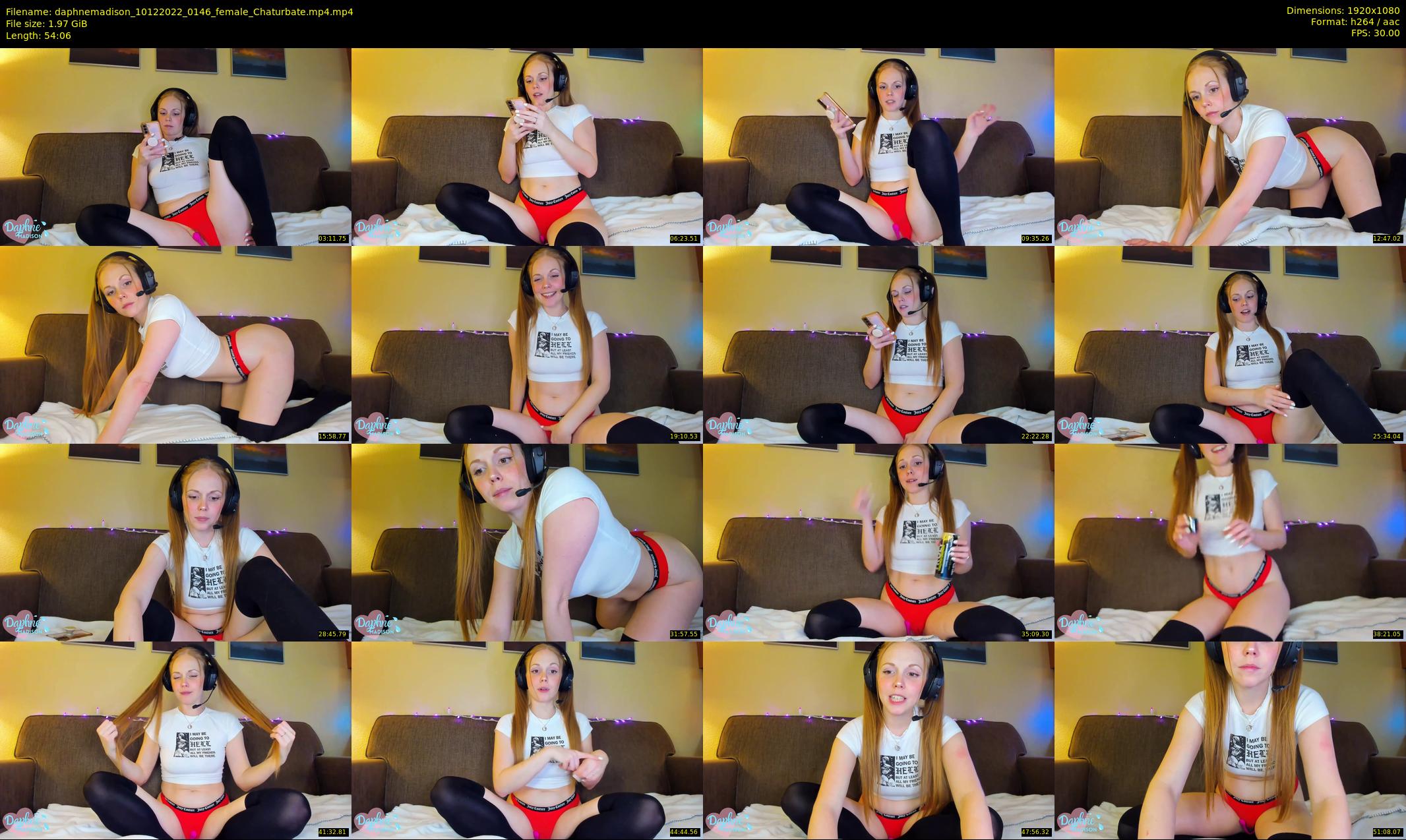 daphnemadison — 55 minute Chaturbate couple cam show recording, 1080p, Dec 10, 2022
