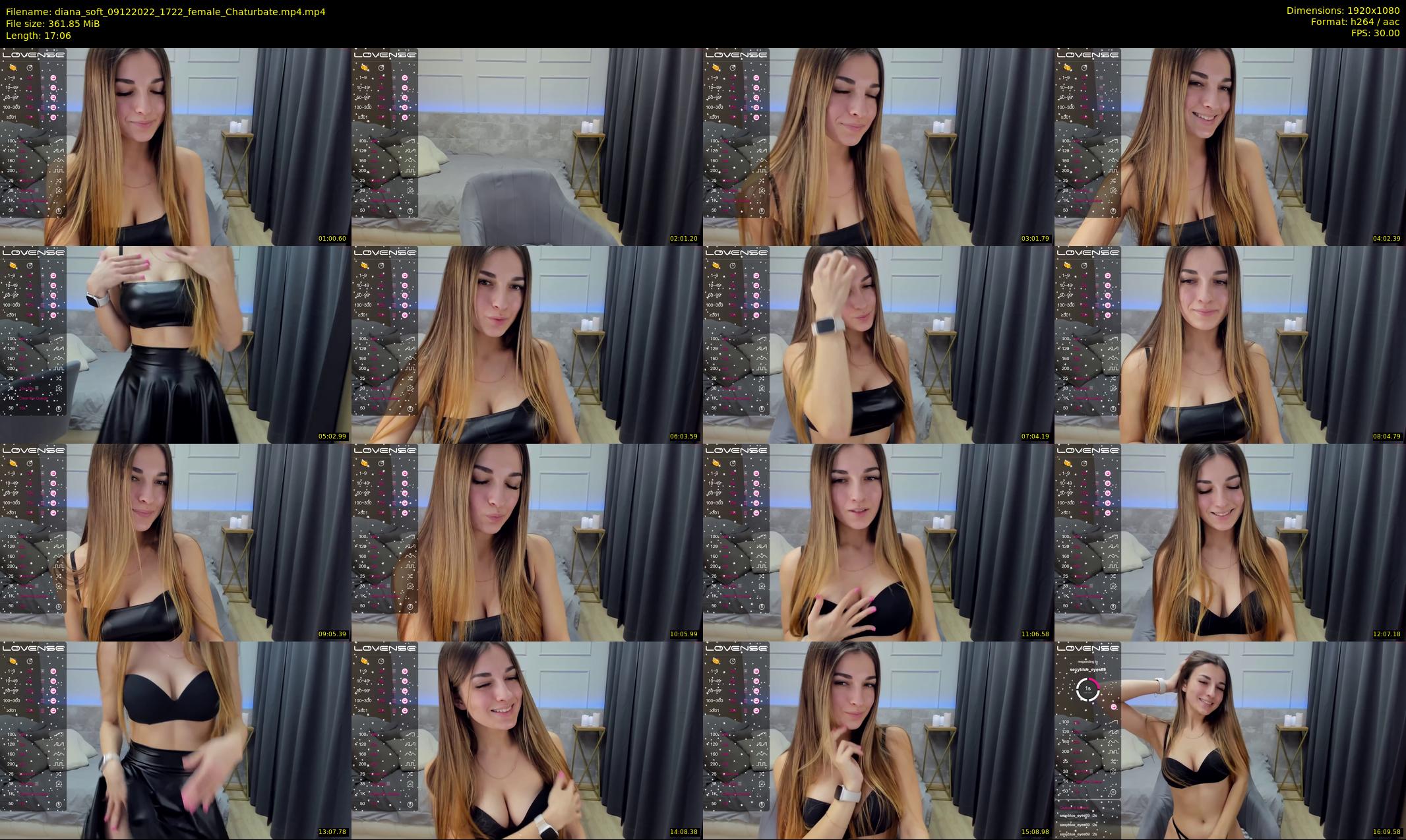 diana_soft — 18 minute Chaturbate female cam show recording, 1080p, Dec 9, 2022