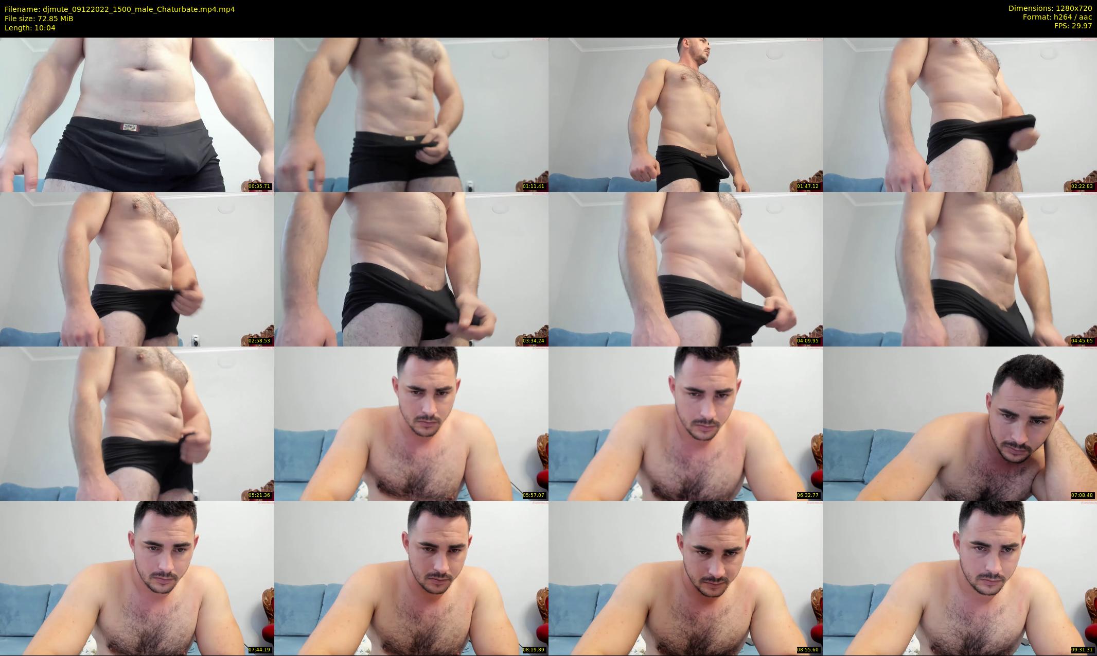 djmute — 11 minute Chaturbate male cam show recording, 720p, Dec 9, 2022