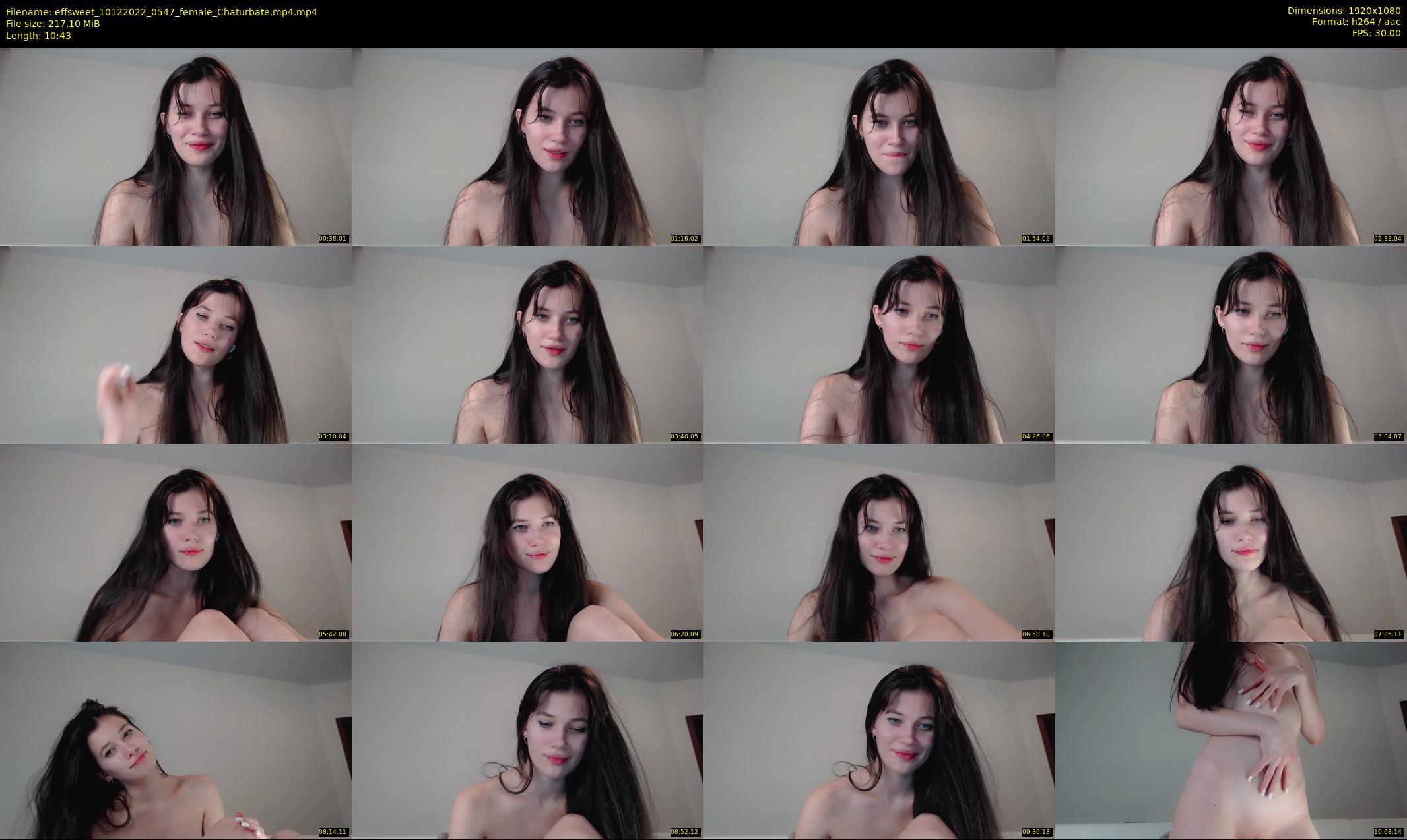 effsweet — 11 minute Chaturbate female cam show recording, 1080p, Dec 10, 2022