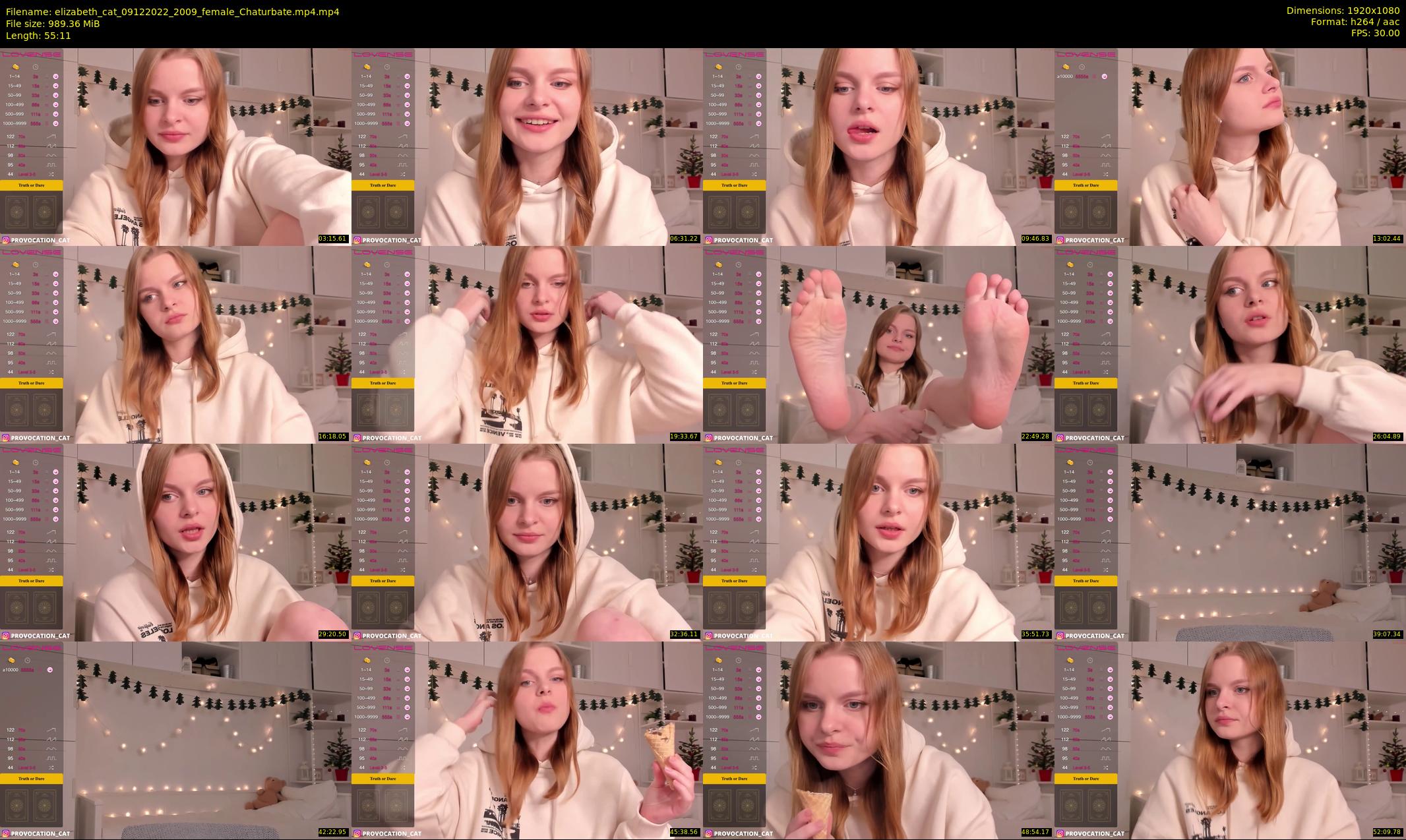 elizabeth_cat — 56 minute Chaturbate female cam show recording, 1080p, Dec 9, 2022