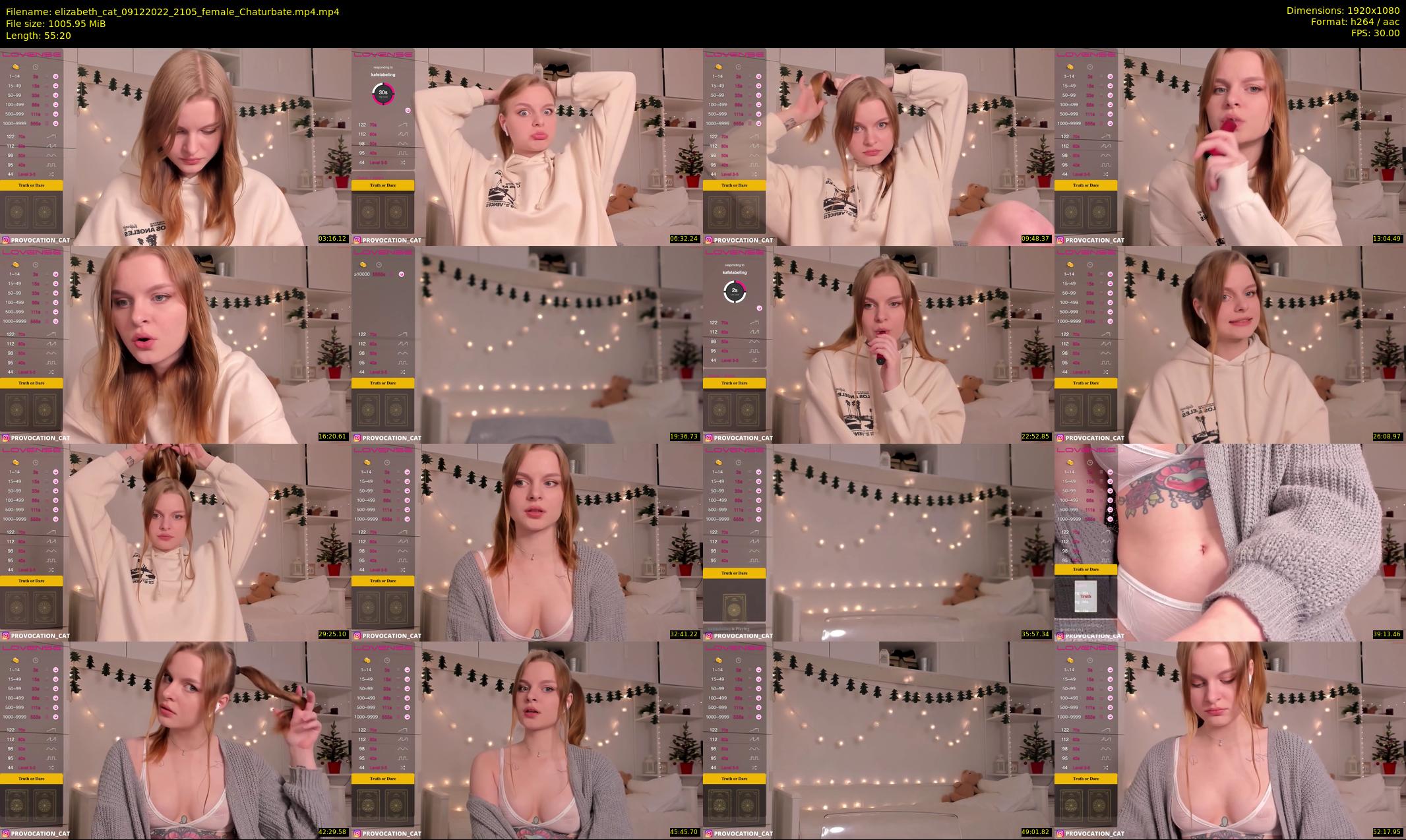 elizabeth_cat — 56 minute Chaturbate female cam show recording, 1080p, Dec 9, 2022