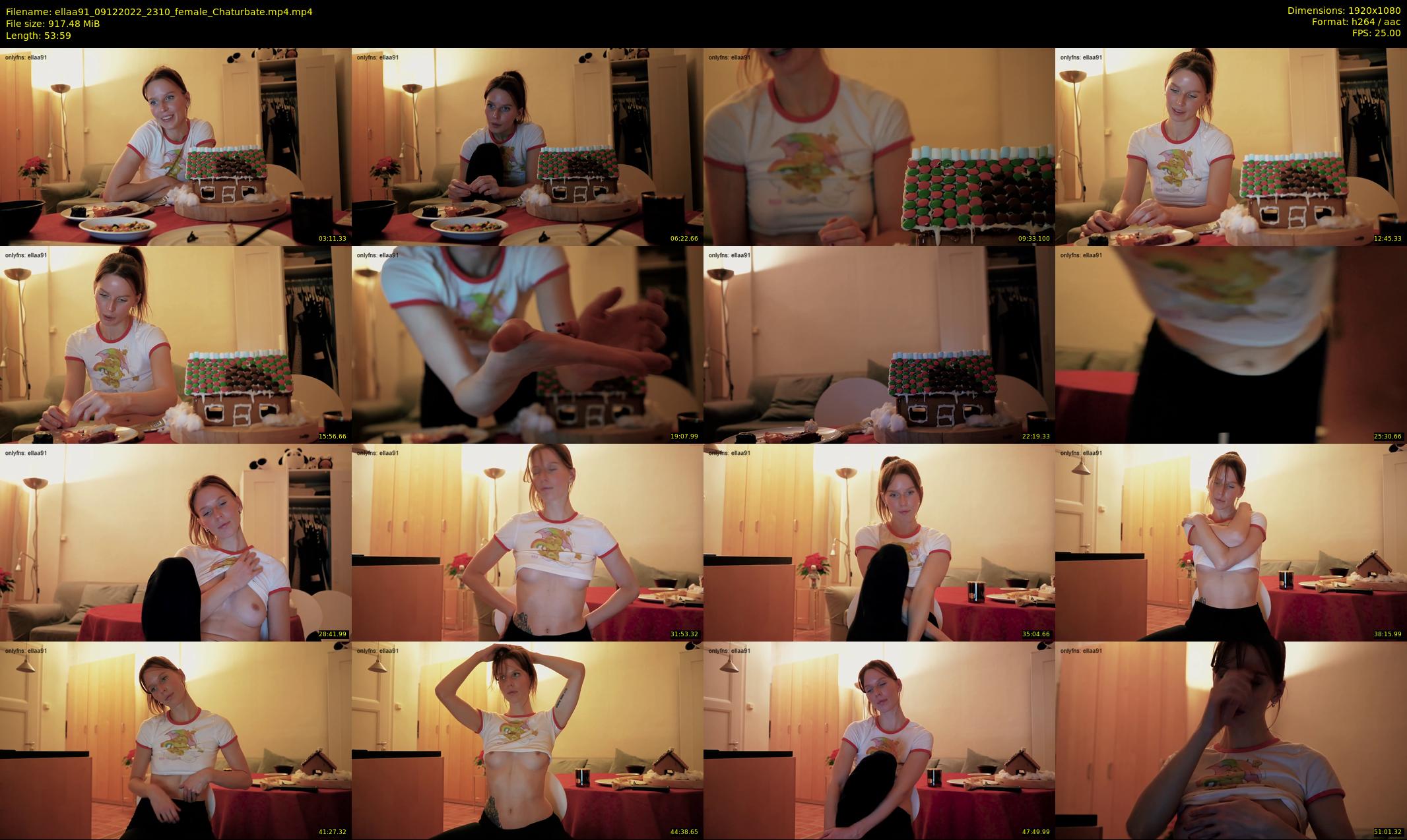 ellaa91 — 54 minute Chaturbate female cam show recording, 1080p, Dec 9, 2022