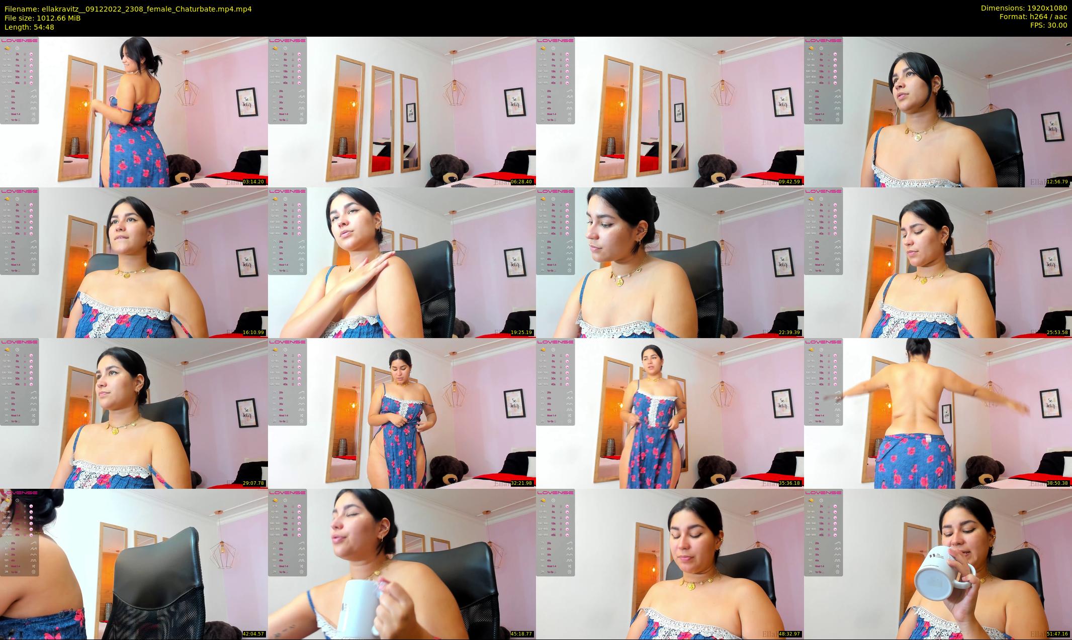 ellakravitz_ — 55 minute Chaturbate female cam show recording, 1080p, Dec 9, 2022