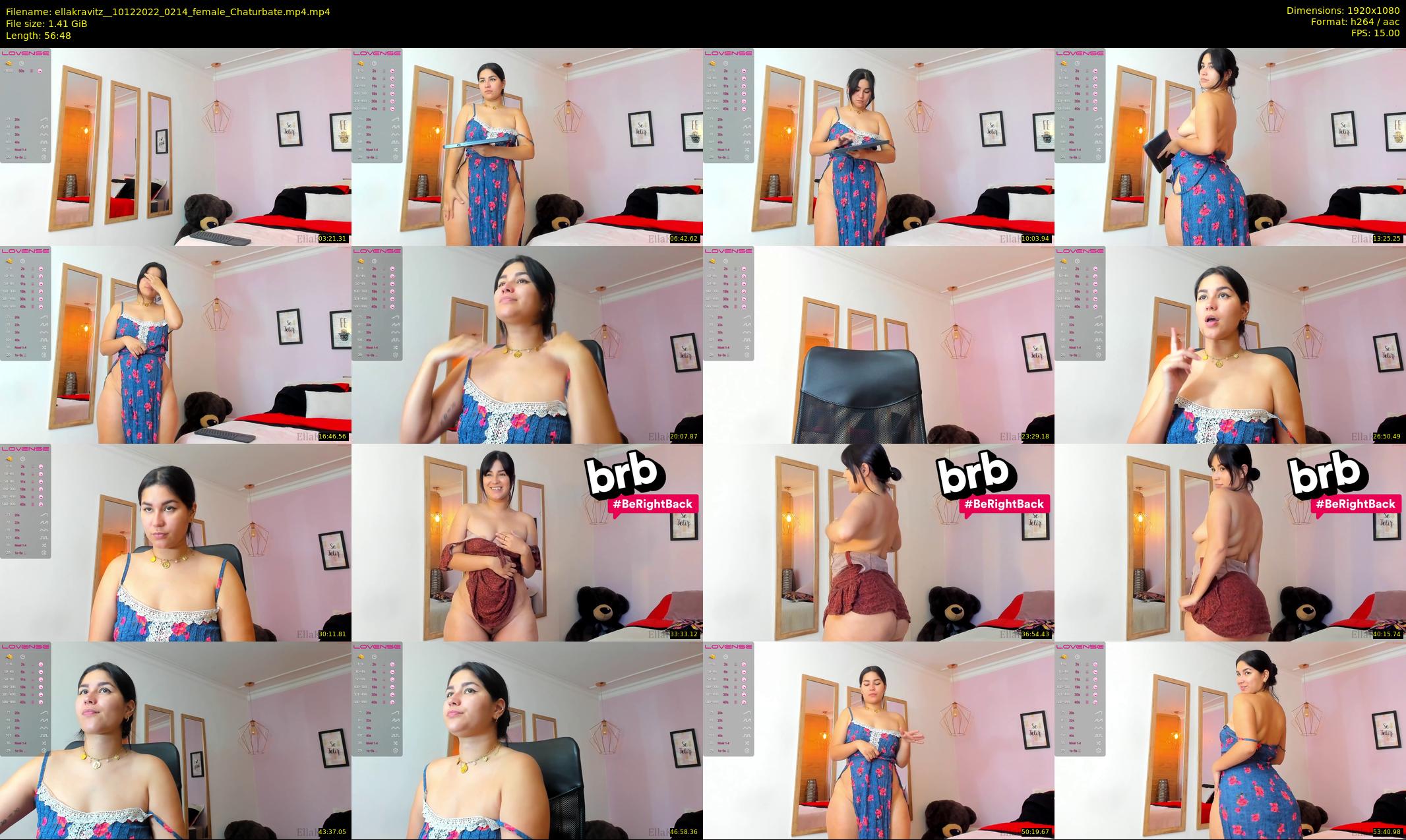 ellakravitz_ — 57 minute Chaturbate female cam show recording, 1080p, Dec 10, 2022