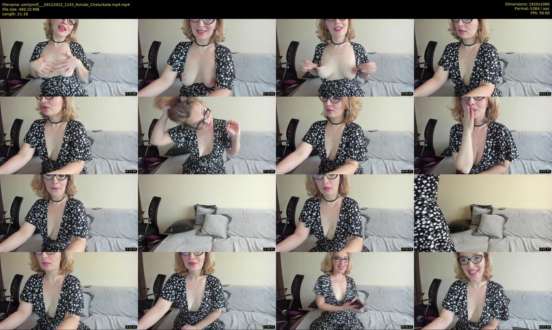 emilymilf__ — 22 minute Chaturbate female cam show recording, 1080p, Dec 9, 2022