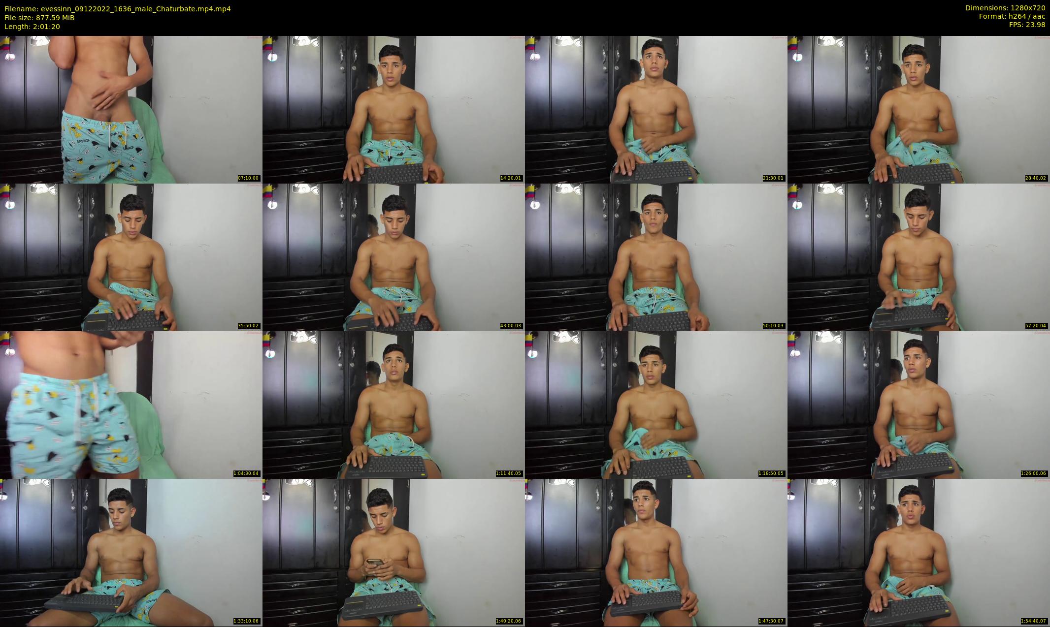 evessinn — 122 minute Chaturbate male cam show recording, 720p, Dec 9, 2022