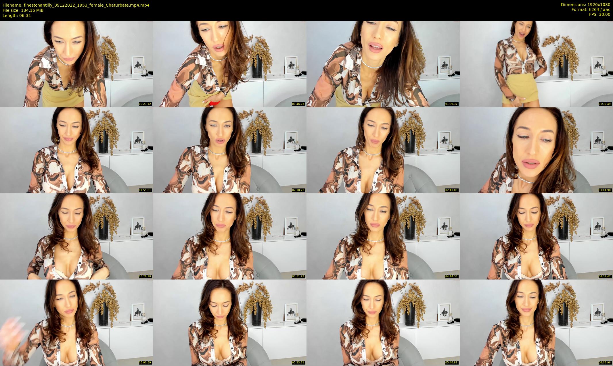 finestchantilly — 7 minute Chaturbate female cam show recording, 1080p, Dec 9, 2022