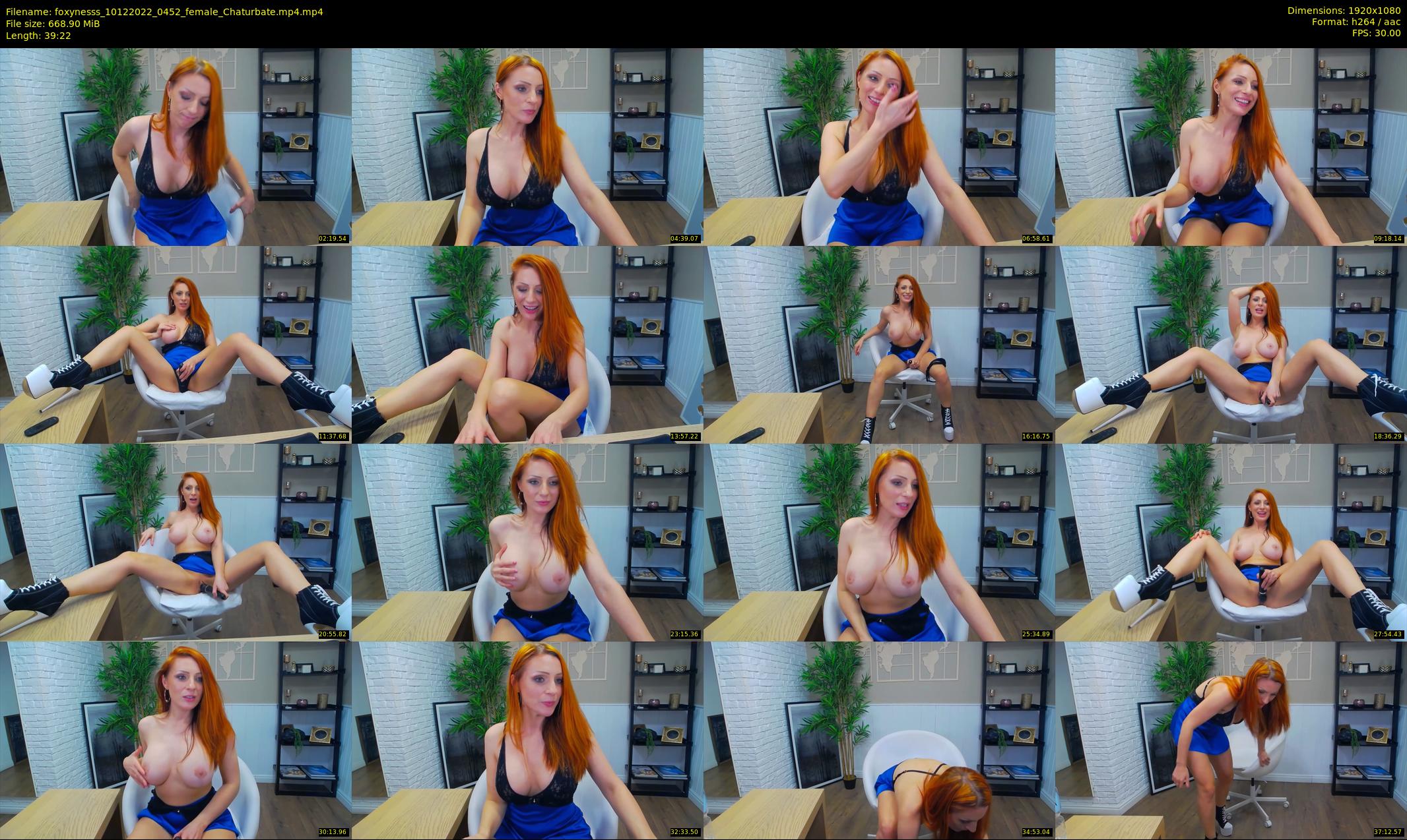 foxynesss — 40 minute Chaturbate female cam show recording, 1080p, Dec 10, 2022