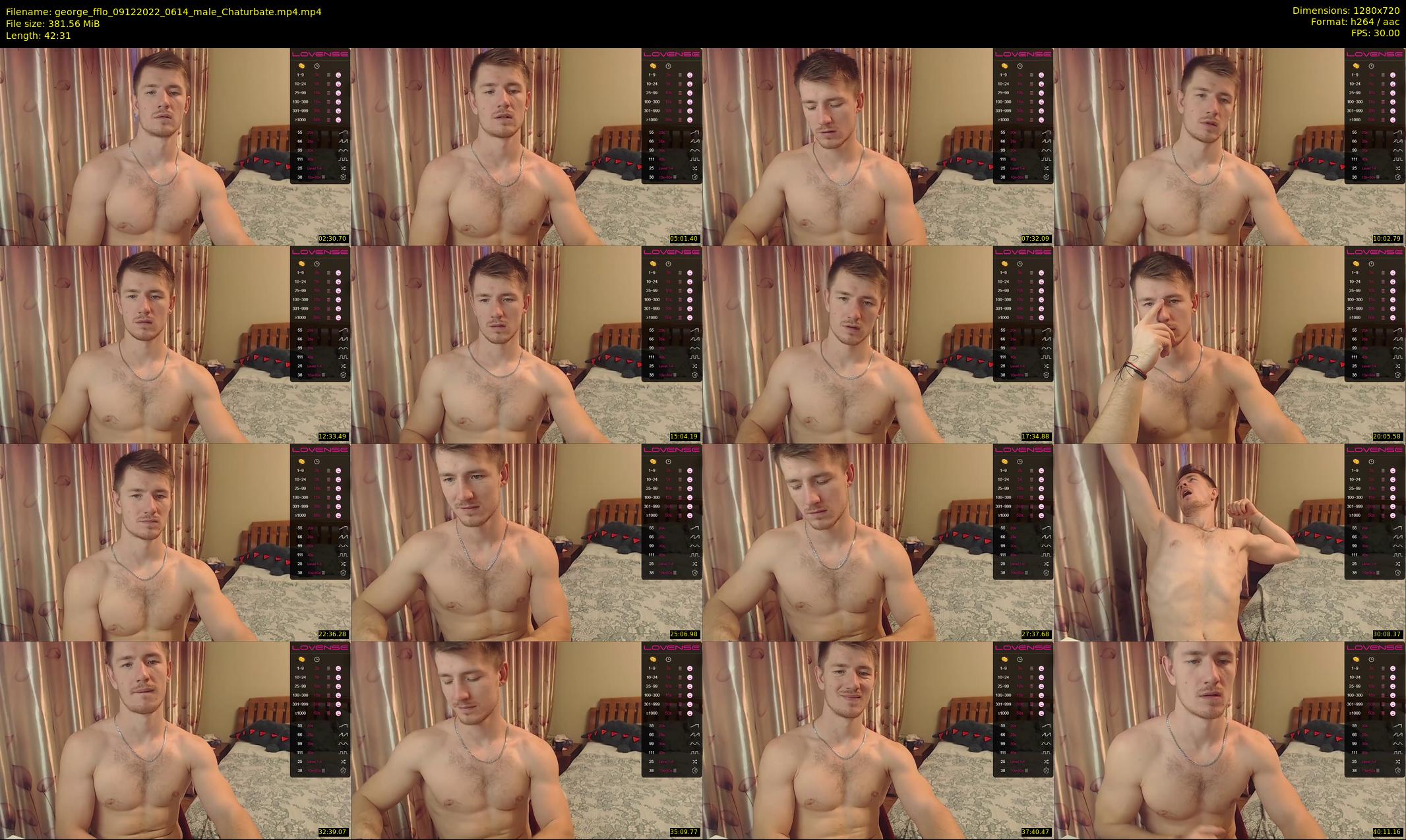 george_fflo — 43 minute Chaturbate male cam show recording, 720p, Dec 9, 2022