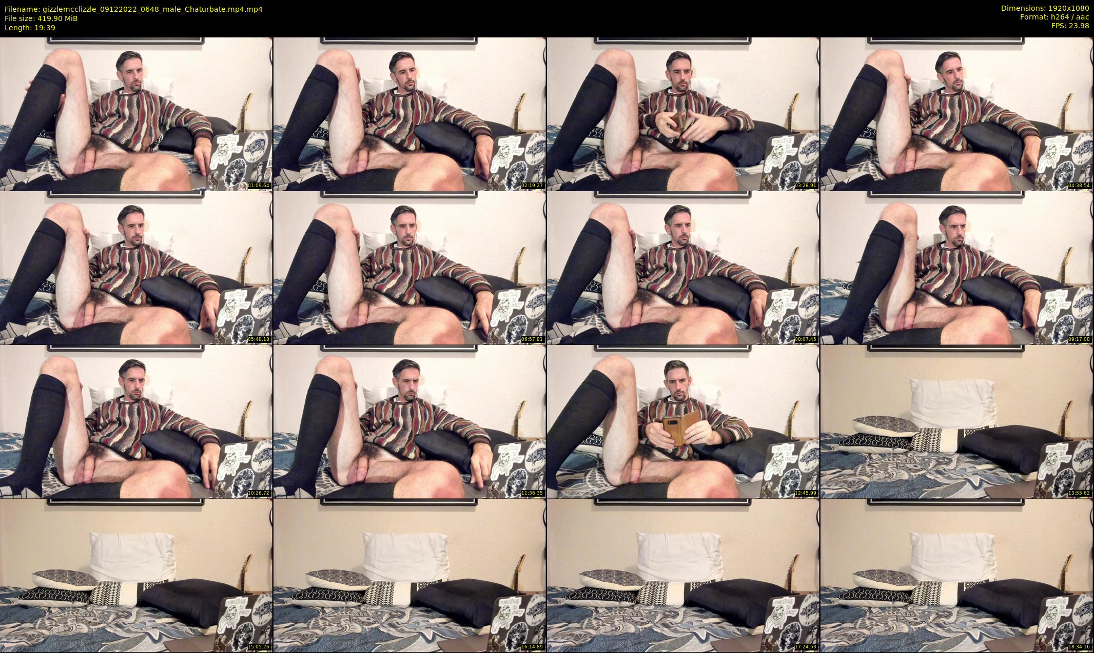 gizzlemcclizzle — 20 minute Chaturbate male cam show recording, 1080p, Dec 9, 2022