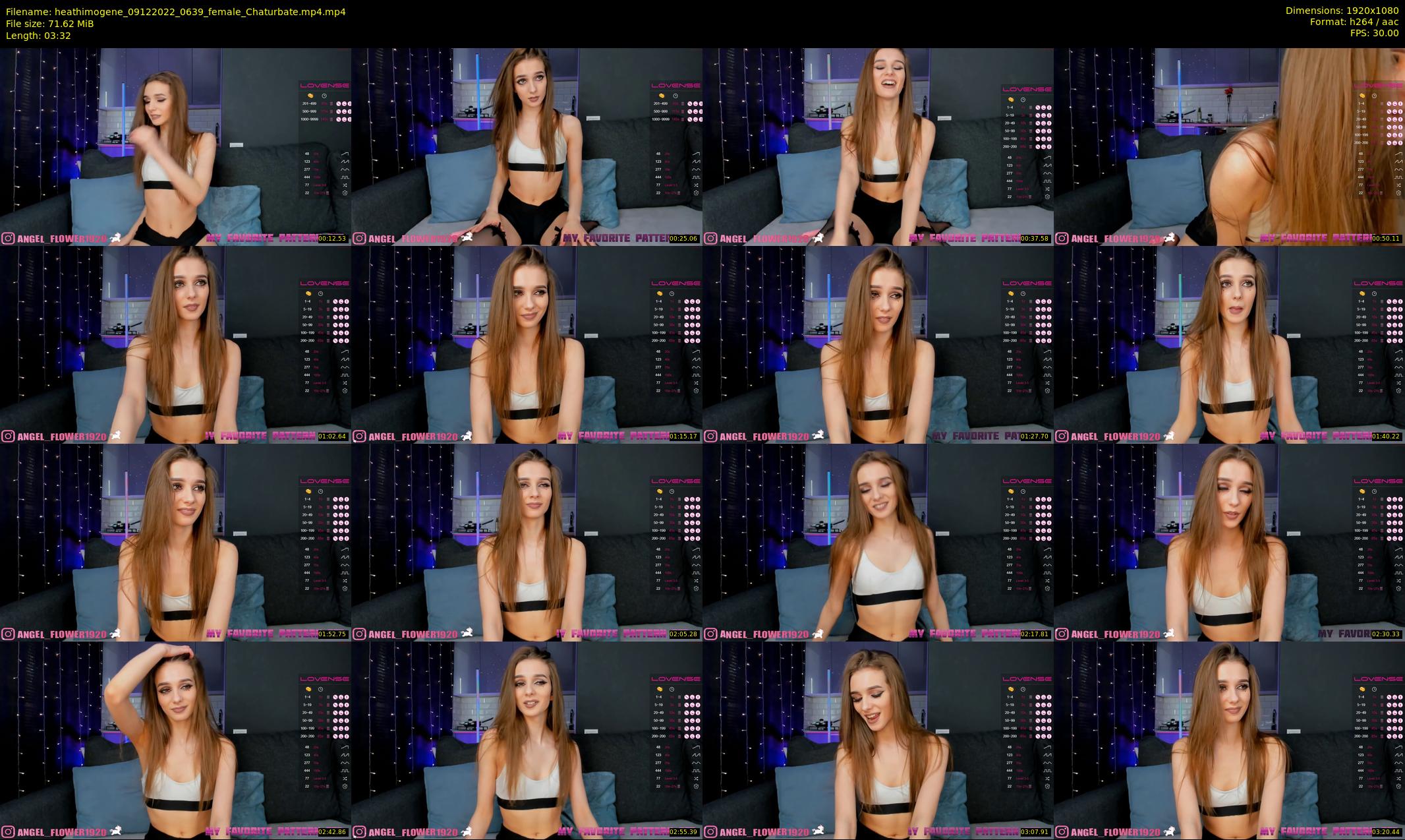 heathimogene — 4 minute Chaturbate female cam show recording, 1080p, Dec 9, 2022
