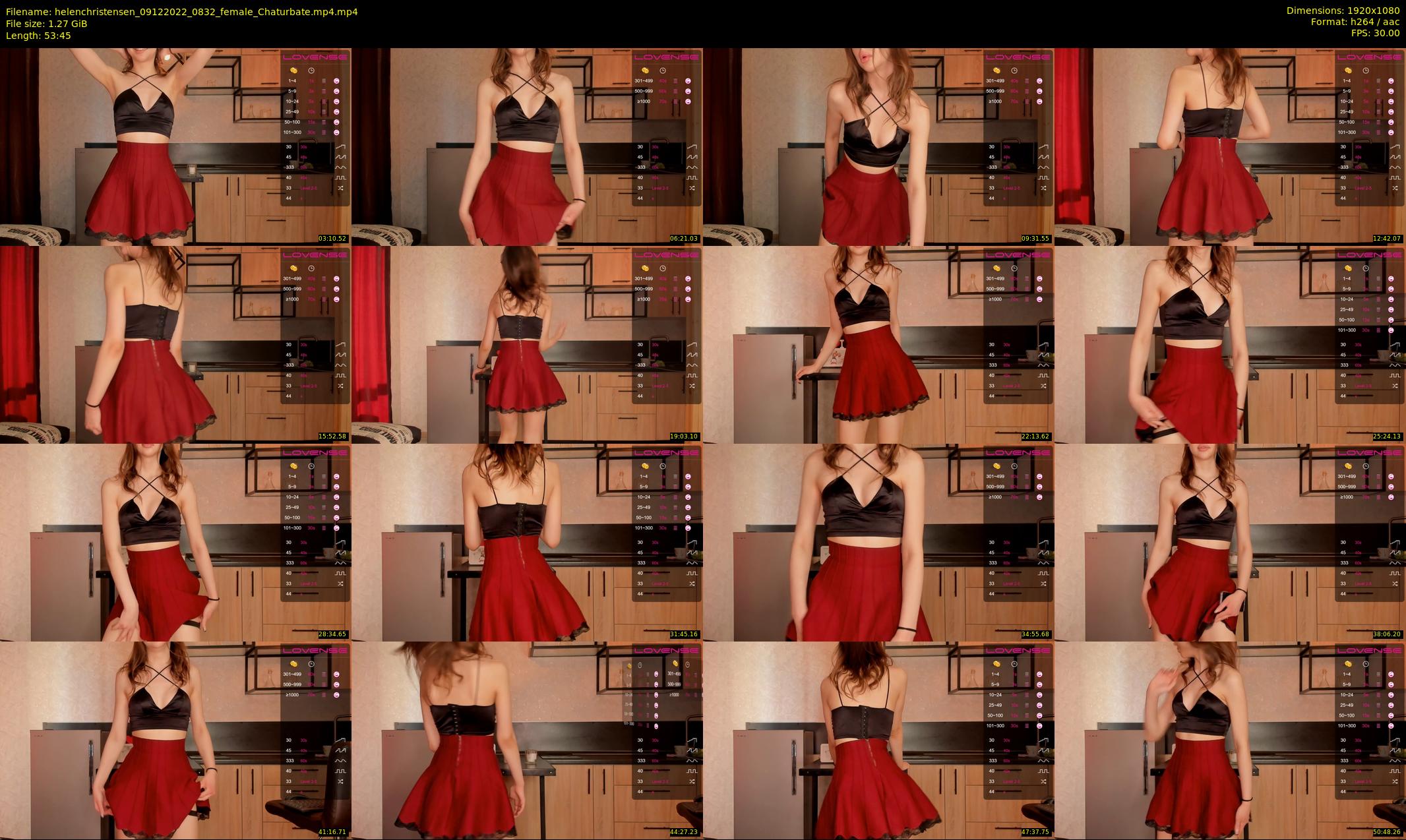 helenchristensen — 54 minute Chaturbate female cam show recording, 1080p, Dec 9, 2022