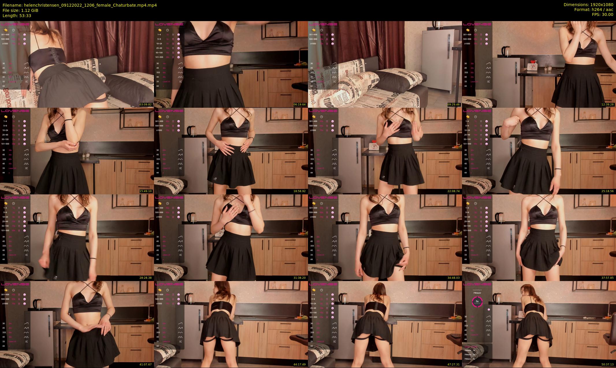 helenchristensen — 54 minute Chaturbate female cam show recording, 1080p, Dec 9, 2022