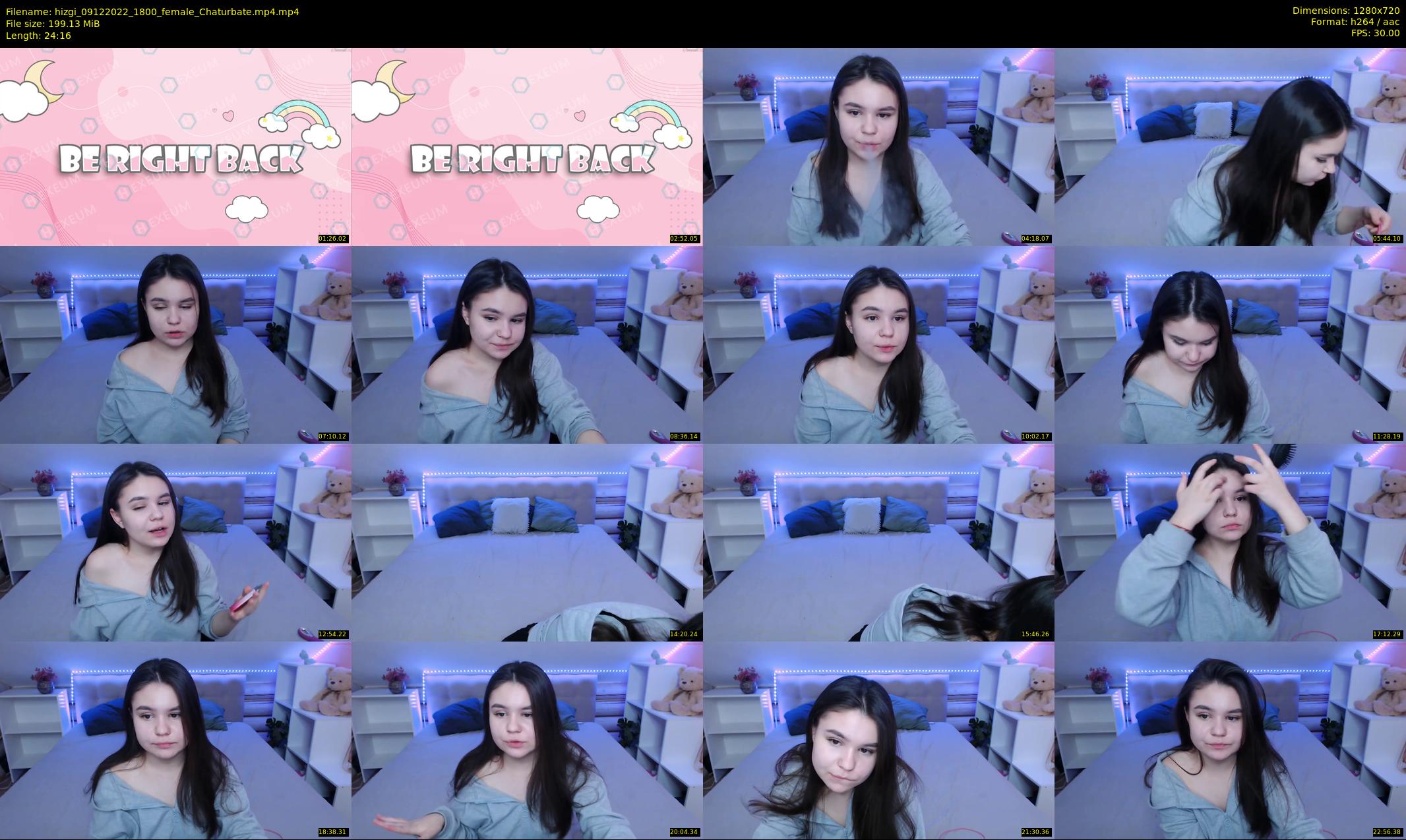 hizgi — 25 minute Chaturbate couple cam show recording, 720p, Dec 9, 2022