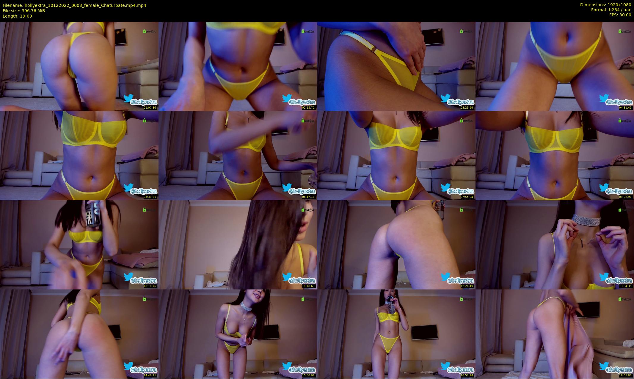 hollyextra — 20 minute Chaturbate female cam show recording, 1080p, Dec 10, 2022