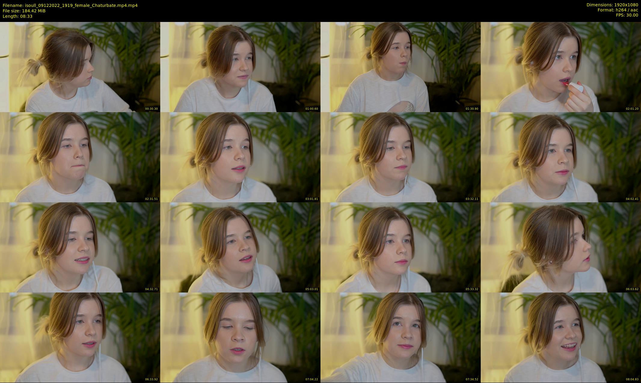 isoull — 9 minute Chaturbate female cam show recording, 1080p, Dec 9, 2022