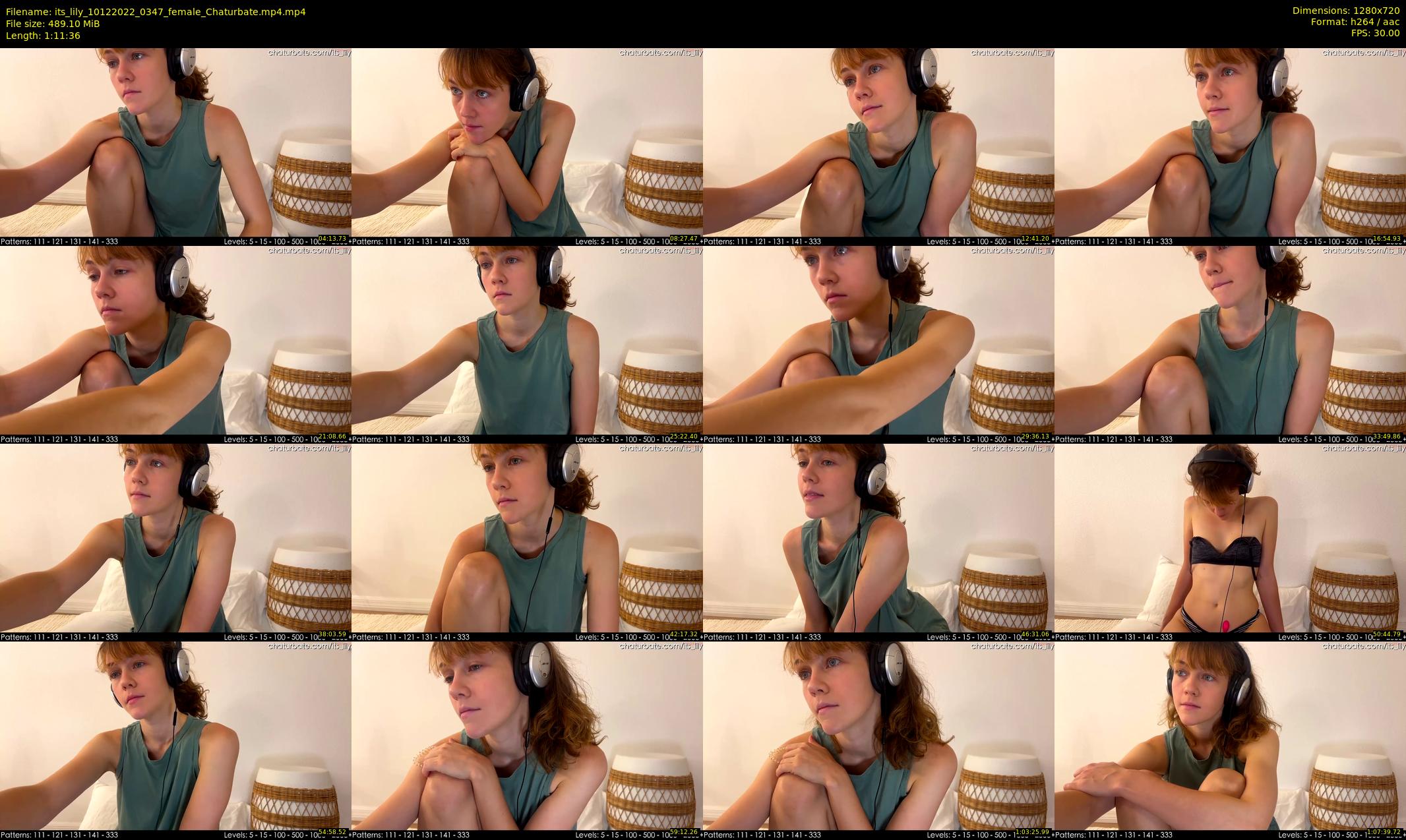 its_lily — 72 minute Chaturbate female cam show recording, 720p, Dec 10, 2022