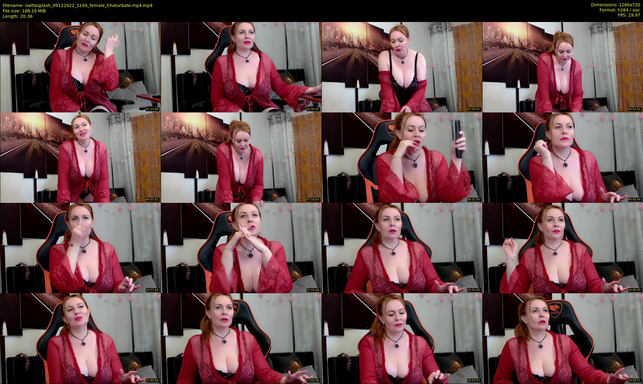 ivettasplash — 21 minute Chaturbate female cam show recording, 720p, Dec 9, 2022