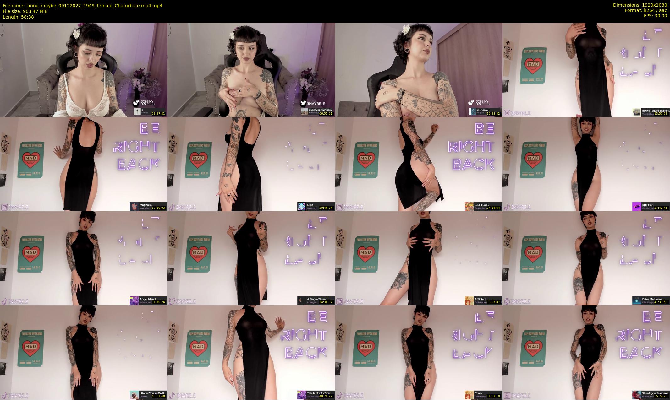 janne_maybe — 59 minute Chaturbate female cam show recording, 1080p, Dec 9, 2022