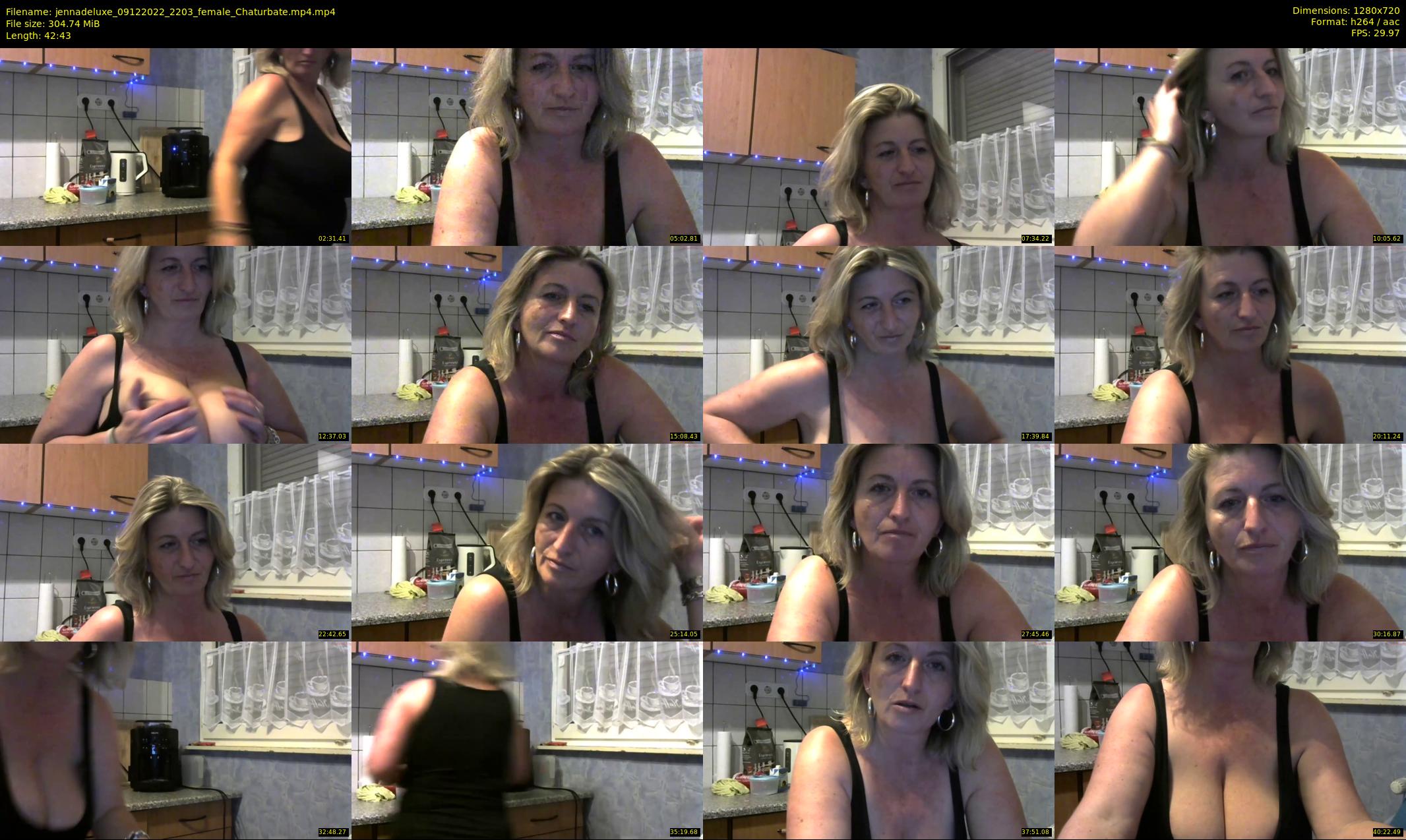 jennadeluxe — 43 minute Chaturbate female cam show recording, 720p, Dec 9, 2022