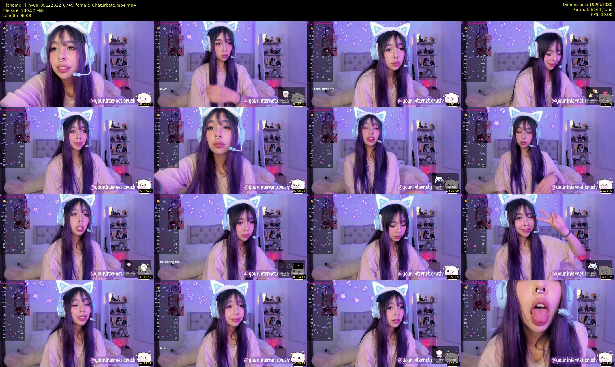 ji_hyun — 7 minute Chaturbate female cam show recording, 1080p, Dec 9, 2022