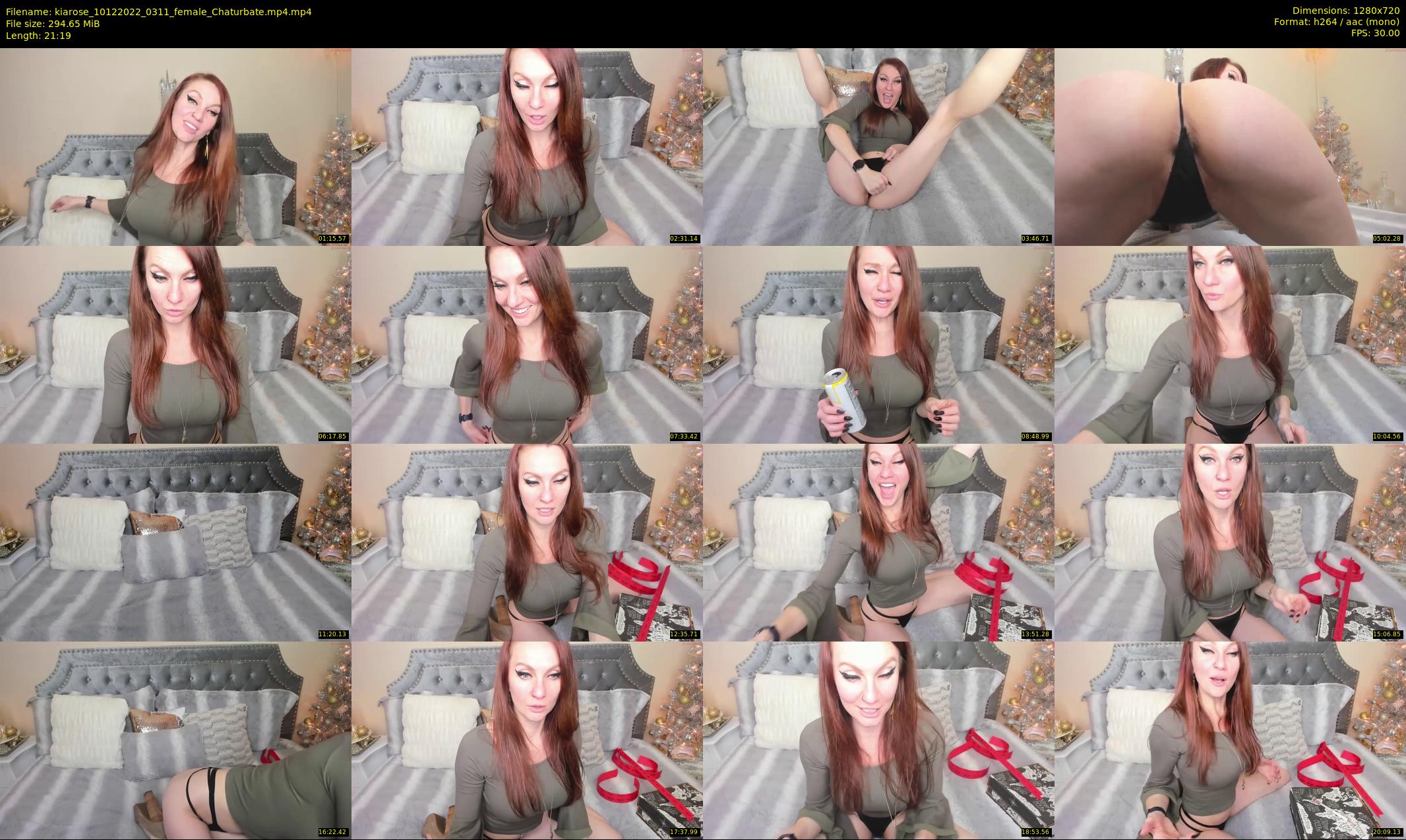 kiarose — 22 minute Chaturbate female cam show recording, 720p, Dec 10, 2022