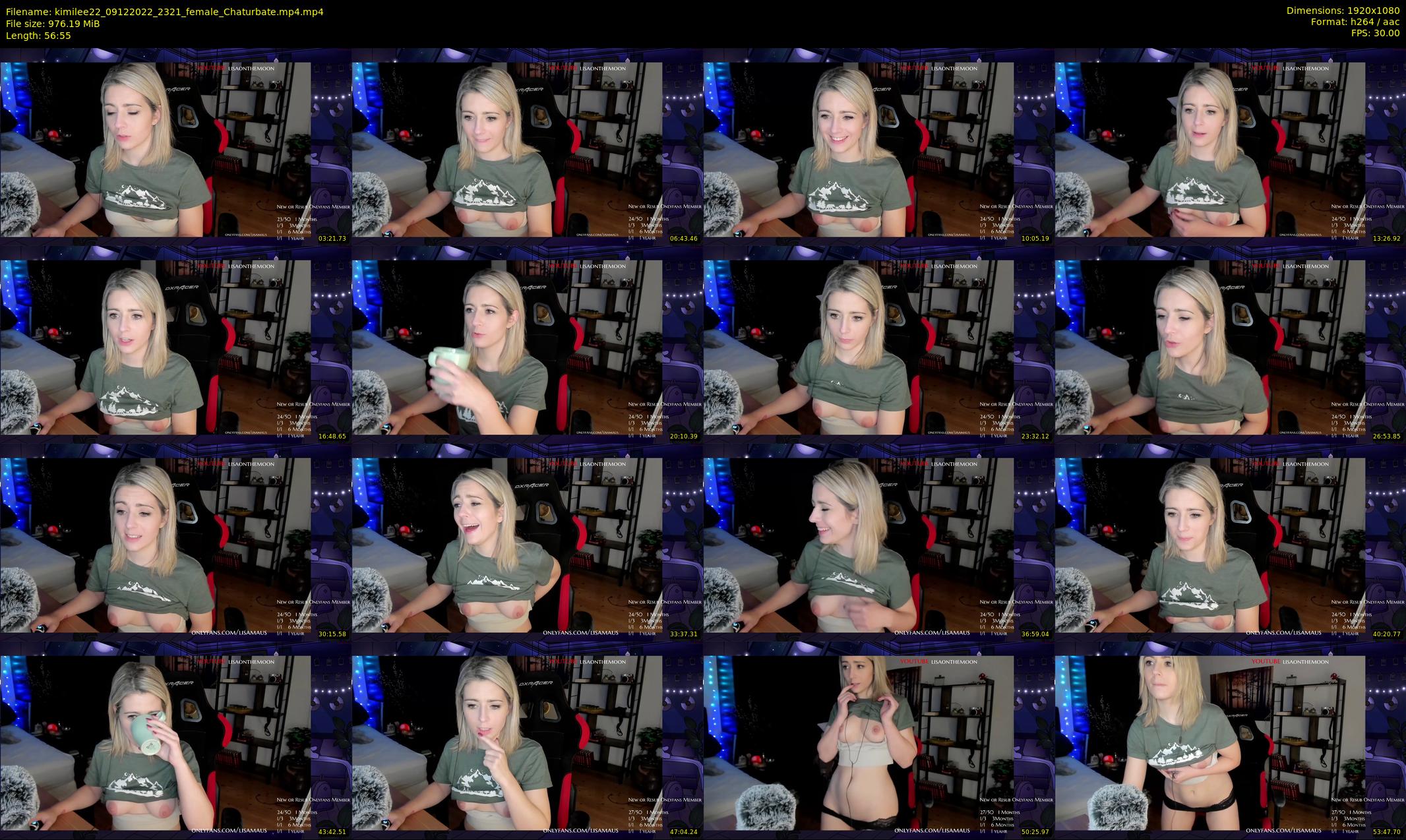 kimilee22 — 57 minute Chaturbate female cam show recording, 1080p, Dec 9, 2022