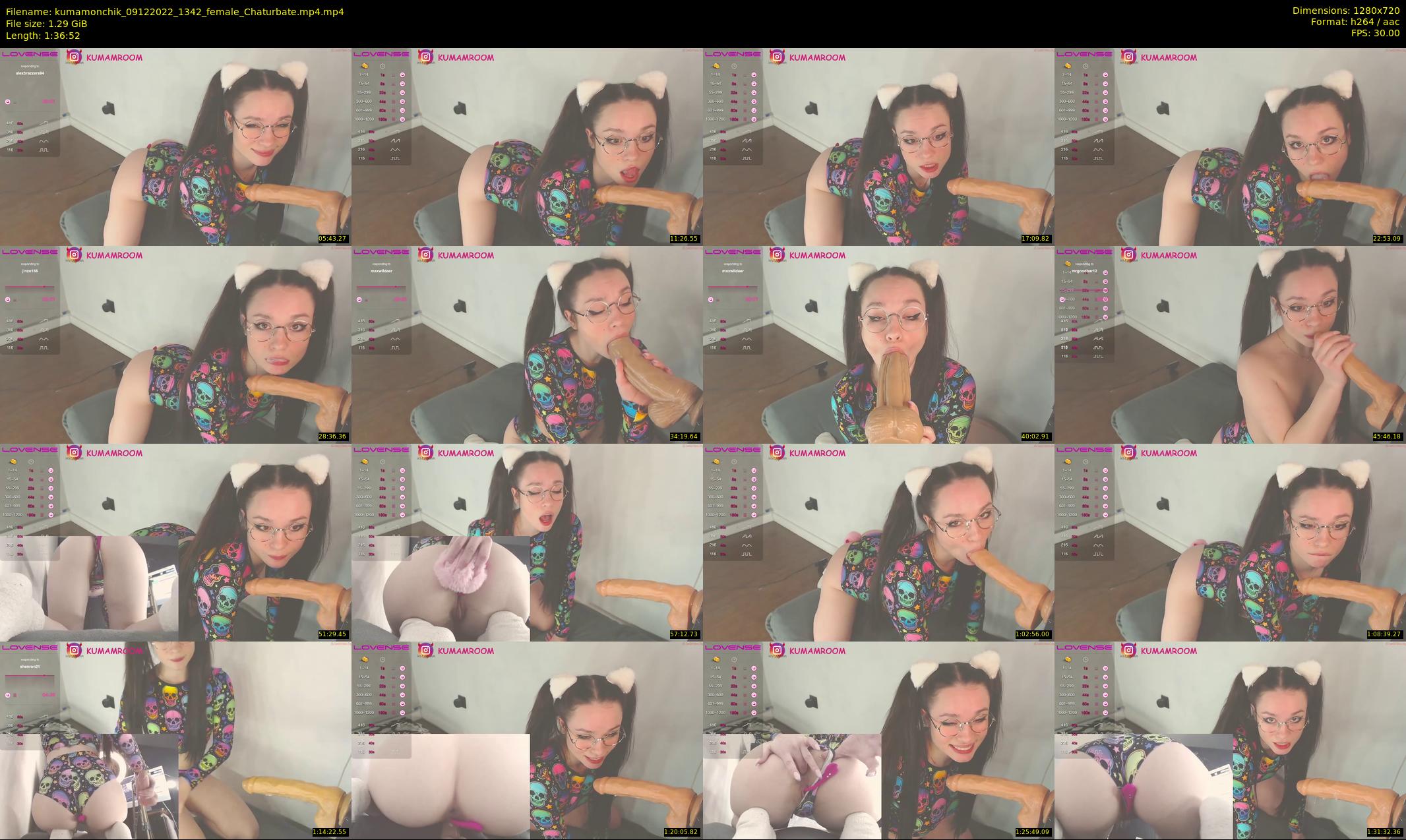 kumamonchik — 97 minute Chaturbate couple cam show recording, 720p, Dec 9, 2022