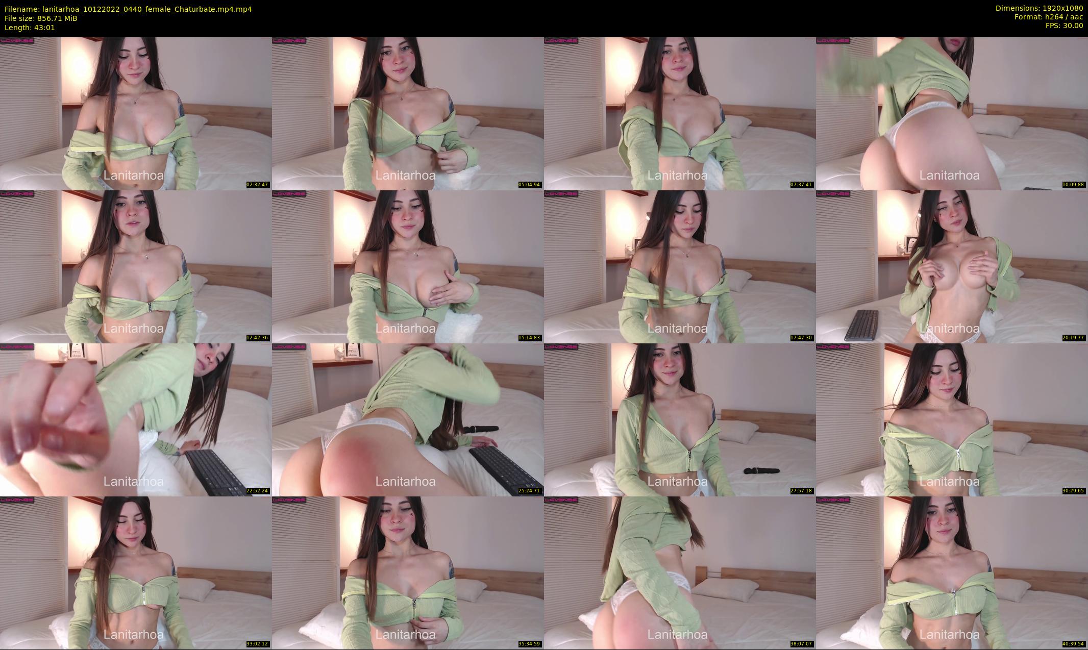 lanitarhoa — 44 minute Chaturbate female cam show recording, 1080p, Dec 10, 2022