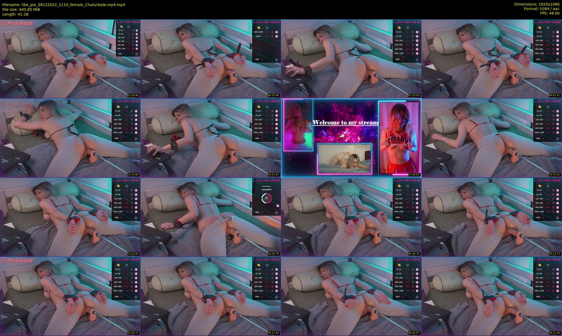 like_pie — 42 minute Chaturbate couple cam show recording, 1080p, Dec 9, 2022