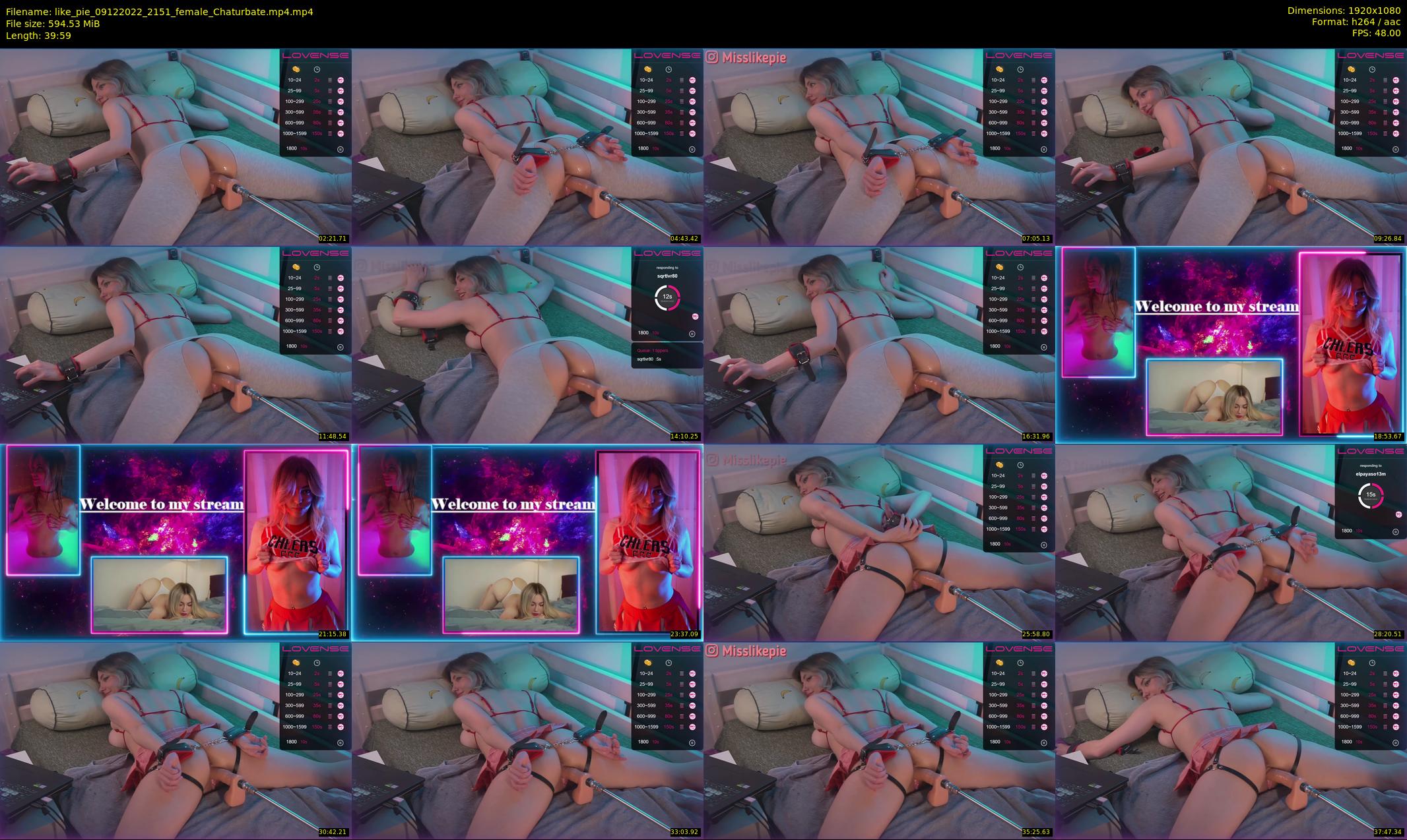 like_pie — 40 minute Chaturbate couple cam show recording, 1080p, Dec 9, 2022