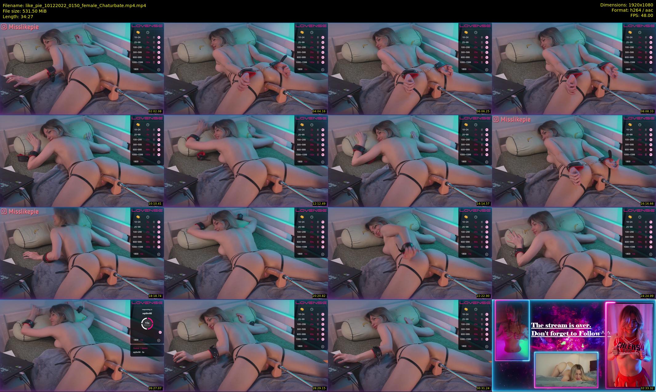 like_pie — 35 minute Chaturbate couple cam show recording, 1080p, Dec 10, 2022