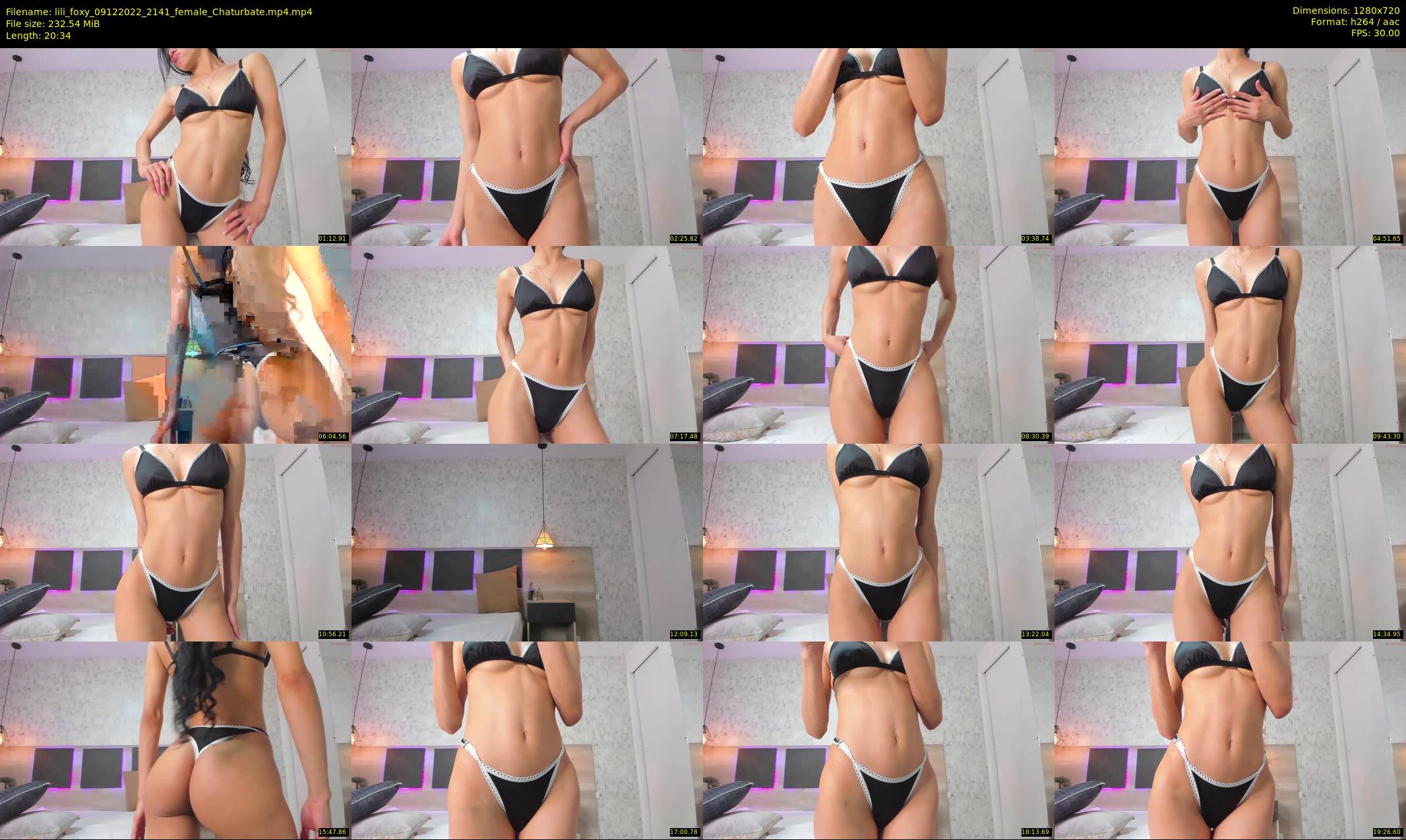 lili_foxy — 21 minute Chaturbate female cam show recording, 720p, Dec 9, 2022