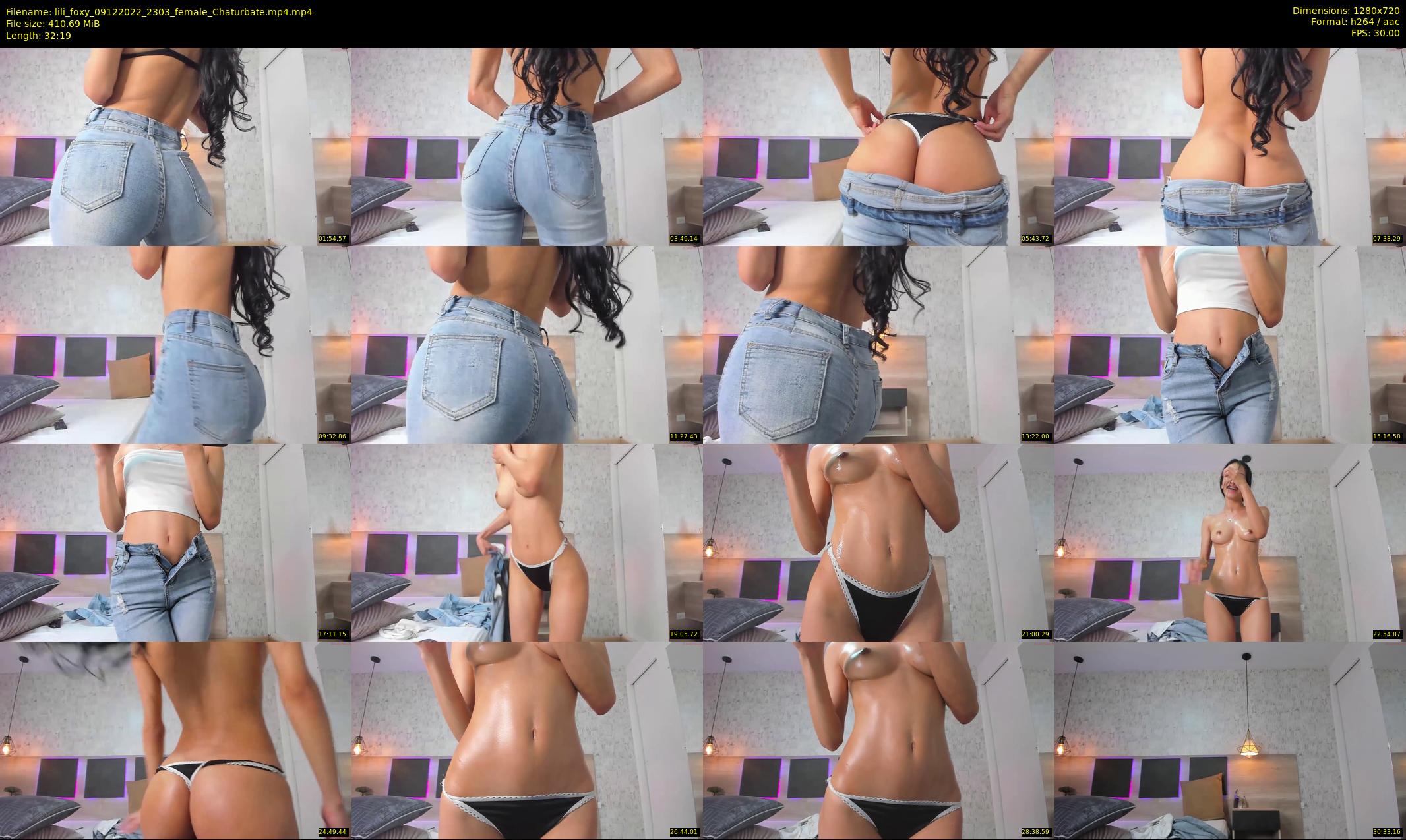 lili_foxy — 33 minute Chaturbate female cam show recording, 720p, Dec 9, 2022